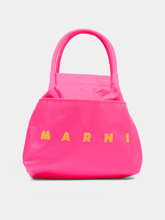 Borsa fucsia per bambina con logo,Marni Kids,M01829 M00WS 0M336
