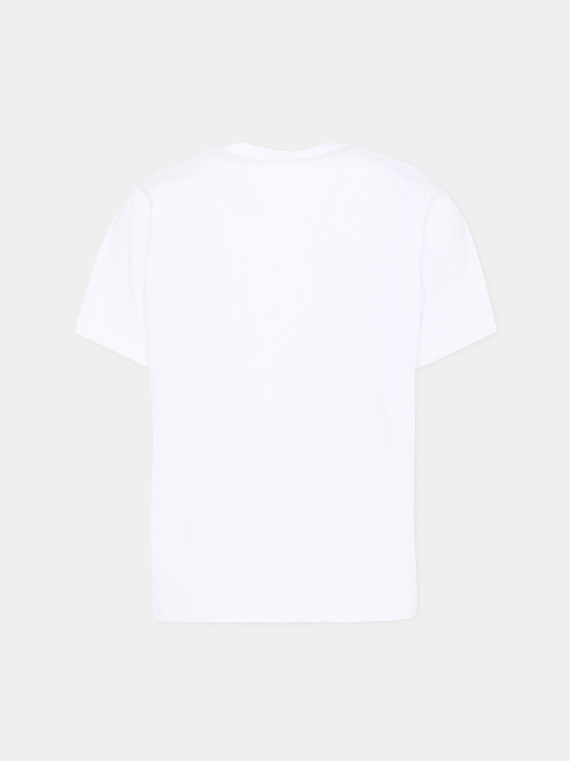 T-Shirt bianca per bambino con logo,Dsquared2,DQ3161 D0AGP DQ100