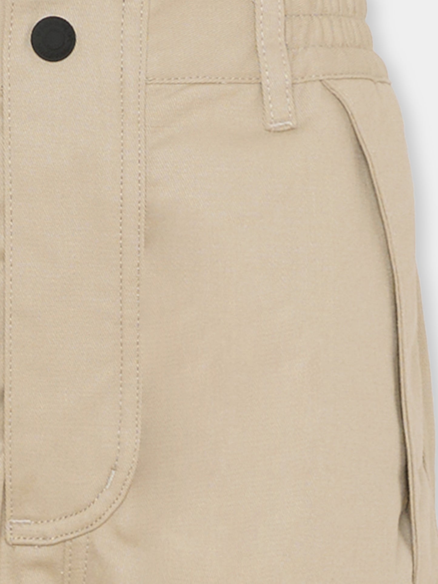 Pantaloni beige per bambino con logo,Dsquared2,DQ3210 D0AGK DQ717