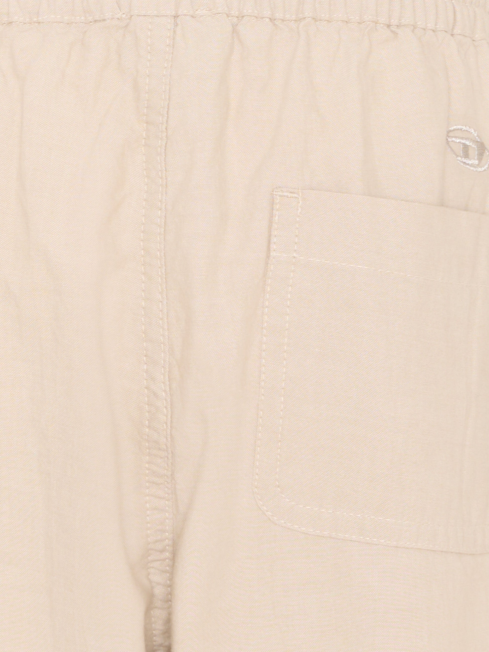 Pantaloni casual beige per bambino con logo,Diesel,J02659 KXBSN K141