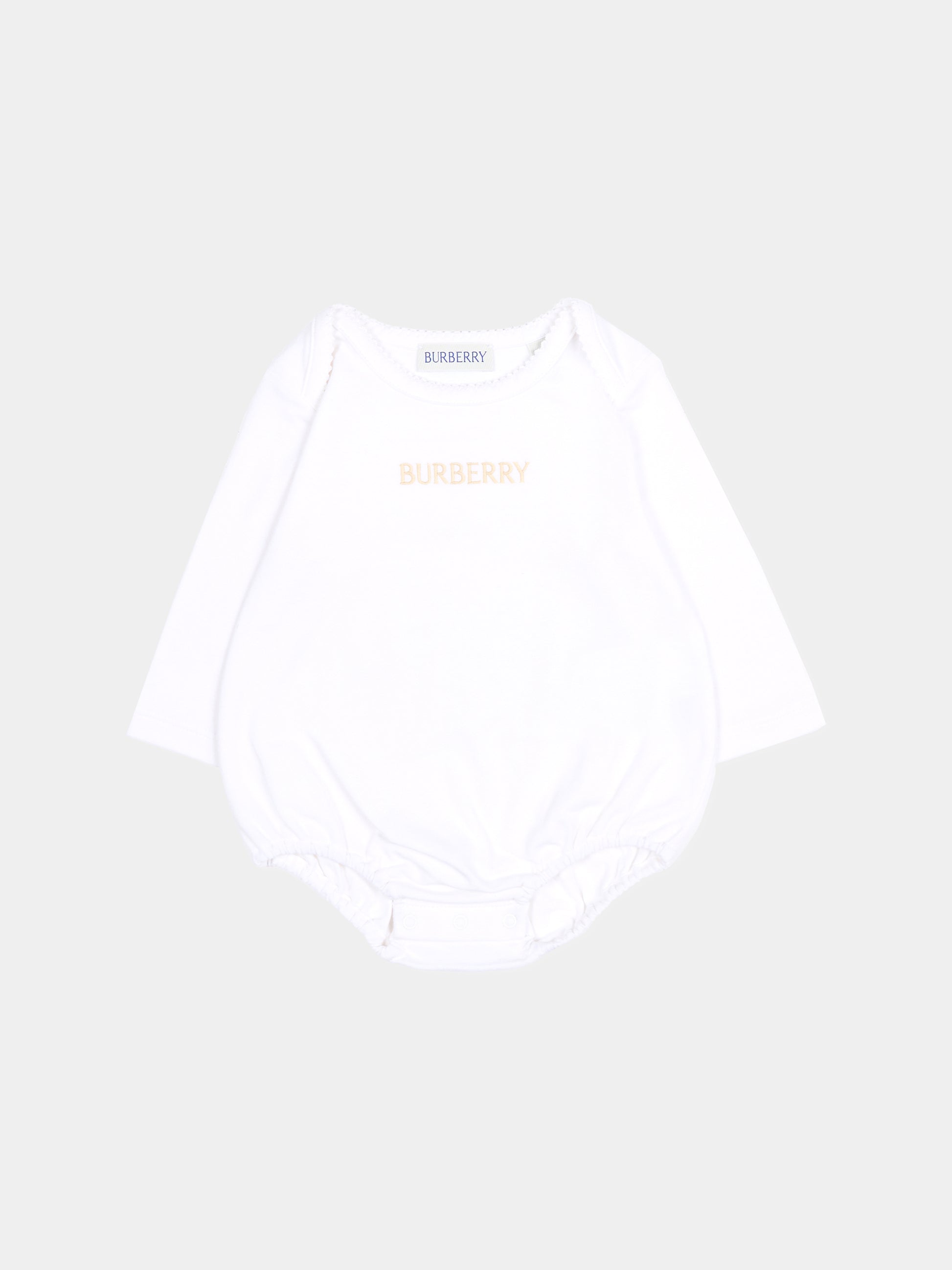 Vestito beige per neonata con check vintage,Burberry Kids,8117967 B9368