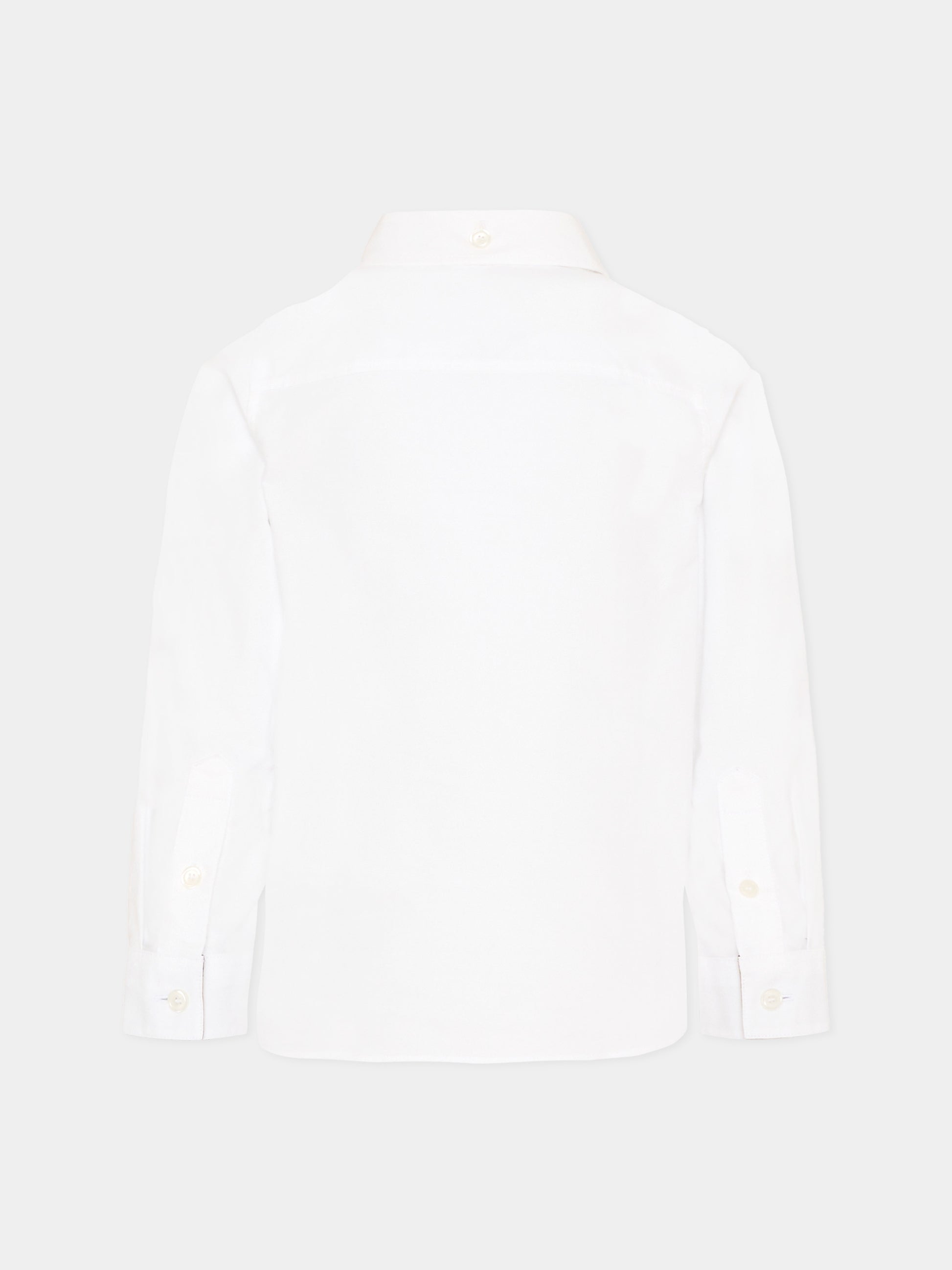 Camicia bianca per bambino,Burberry Kids,8117168 A1464