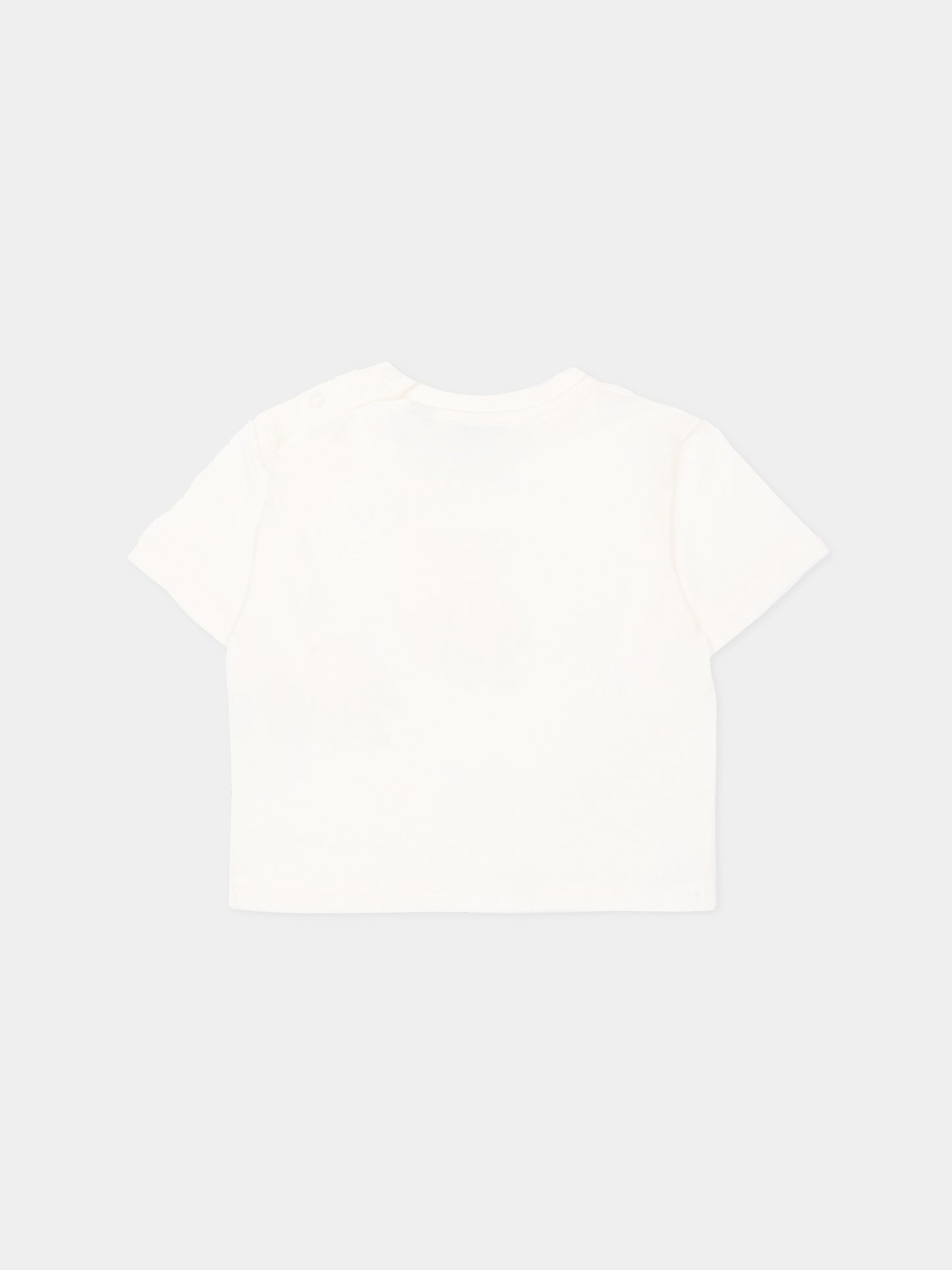 T-Shirt avorio  Thomas  per neonata,Burberry Kids,8121289 A2014