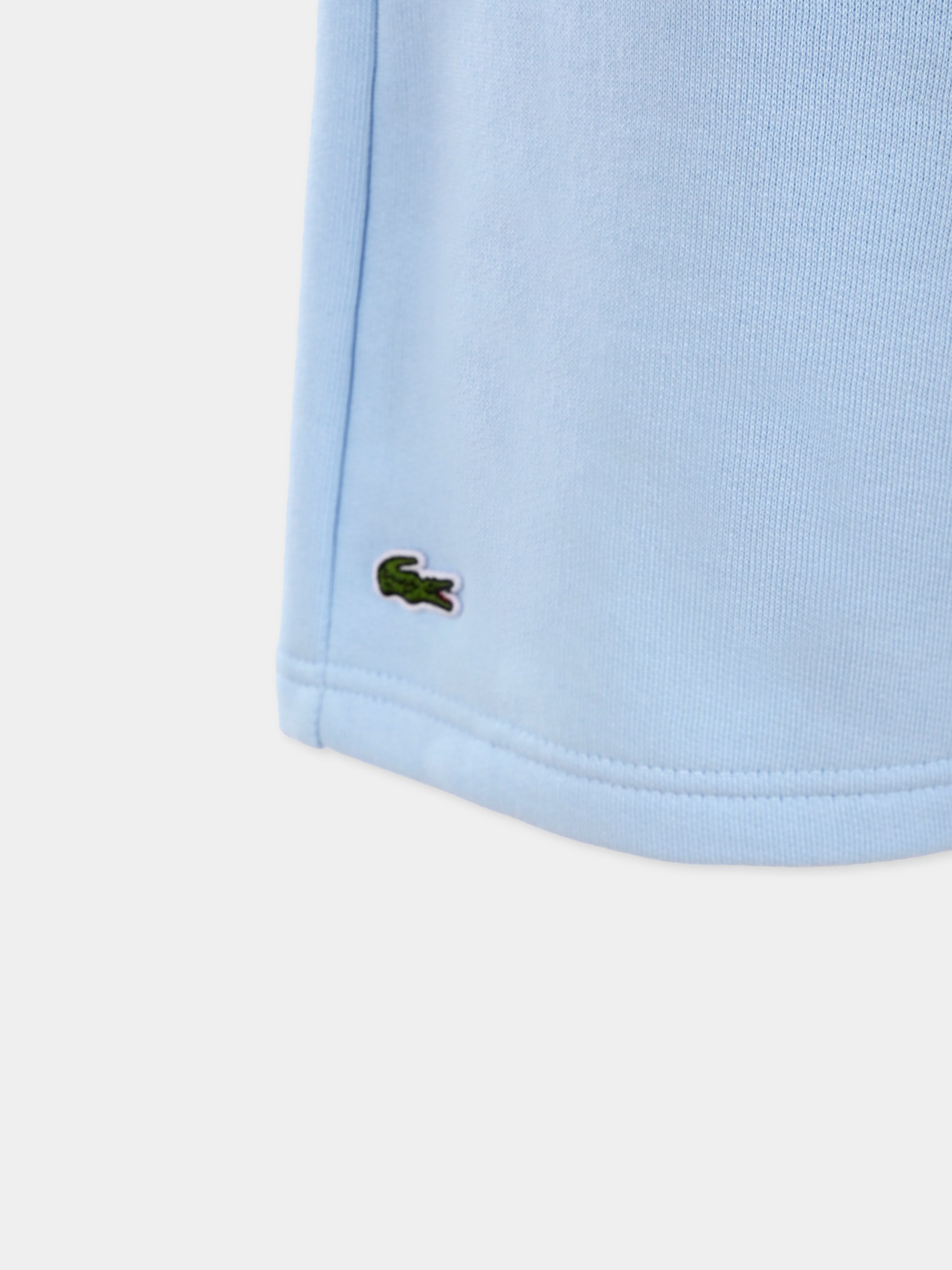 Shorts celesti per bambini con coccodrillo,Lacoste,GJ9733 T01