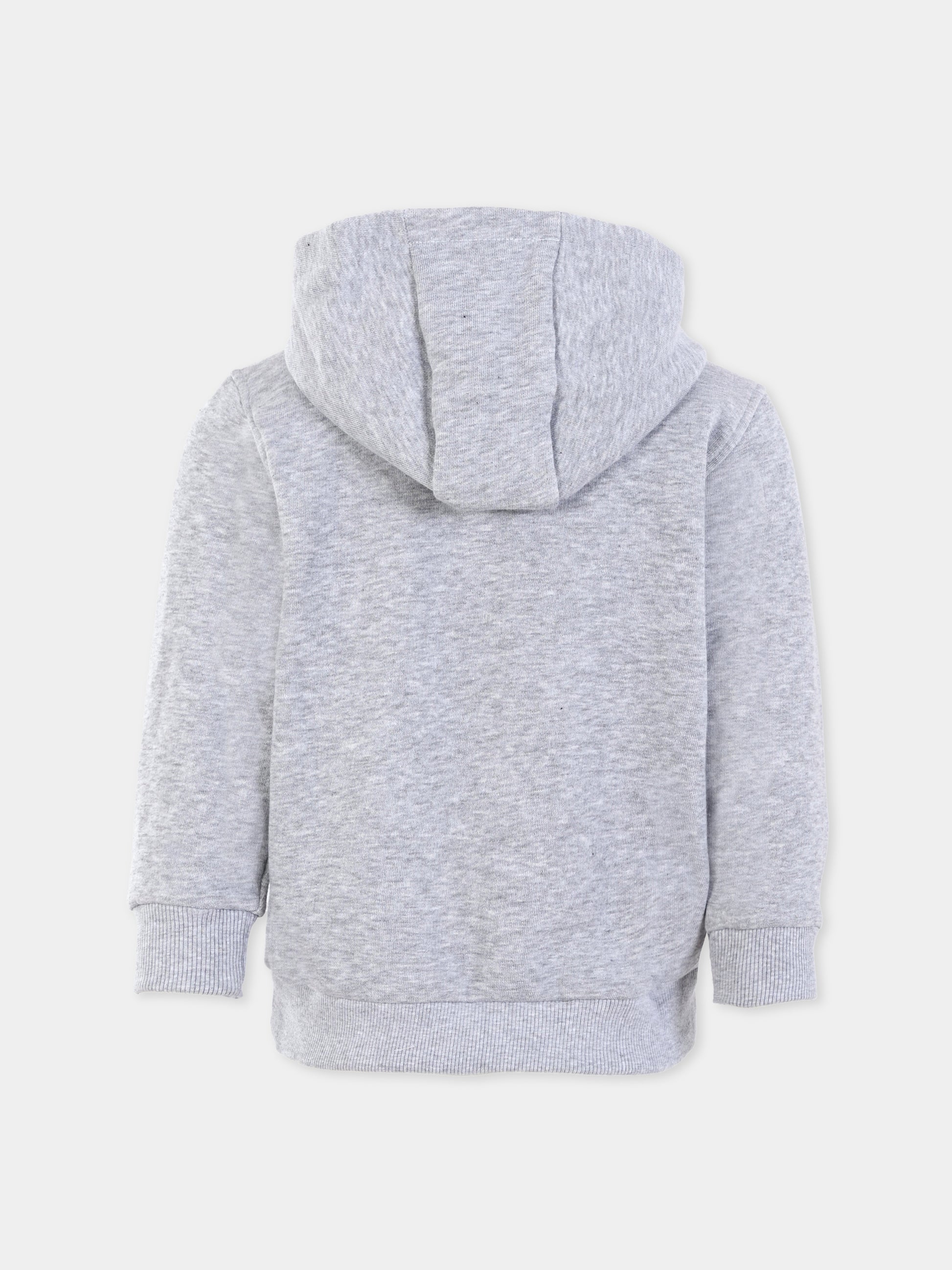 Felpa grigia per bambini con coccodrillo,Lacoste,SJ9723 CCA