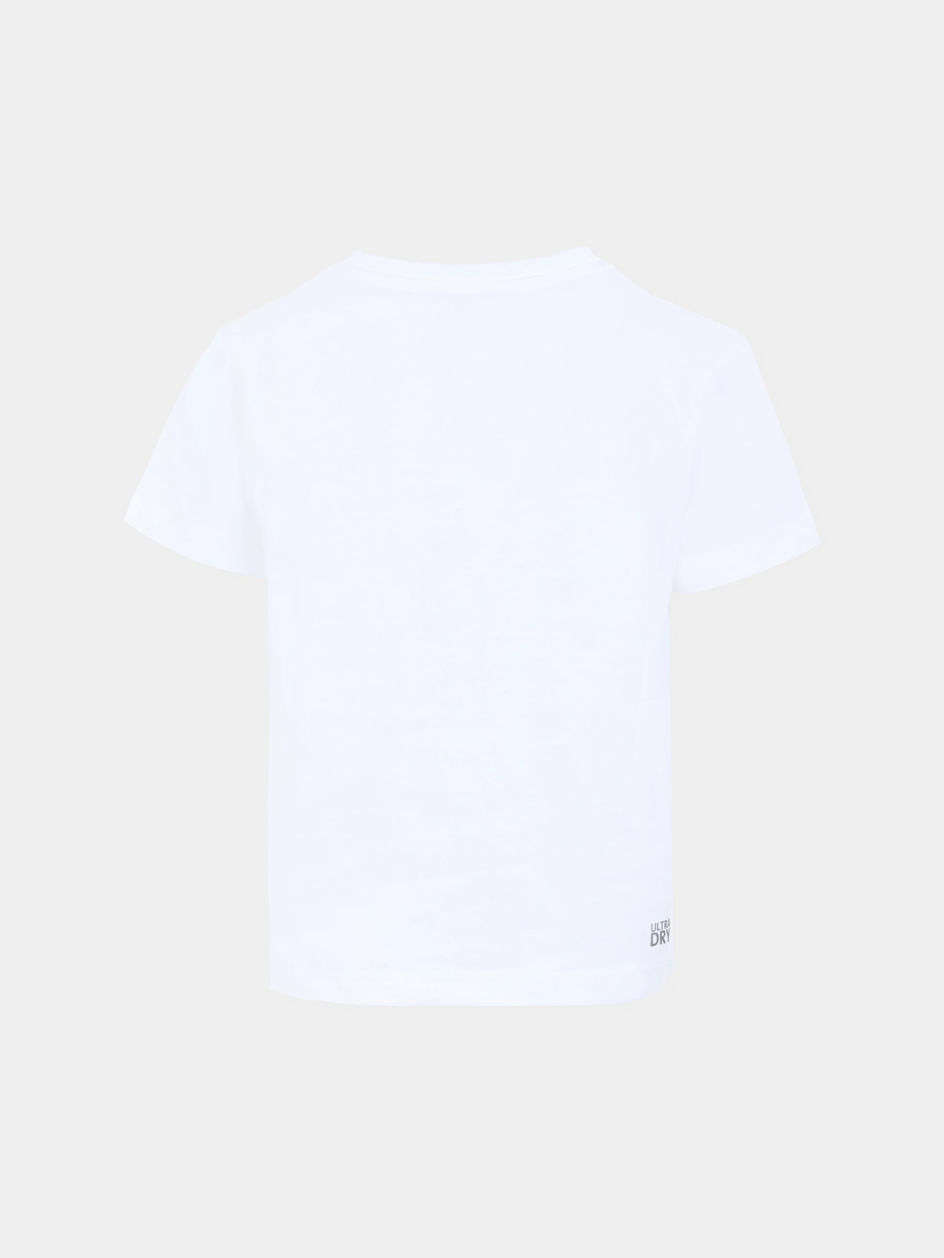 T-shirt bianca per bambini con coccodrillo,Lacoste,TJ8811 001