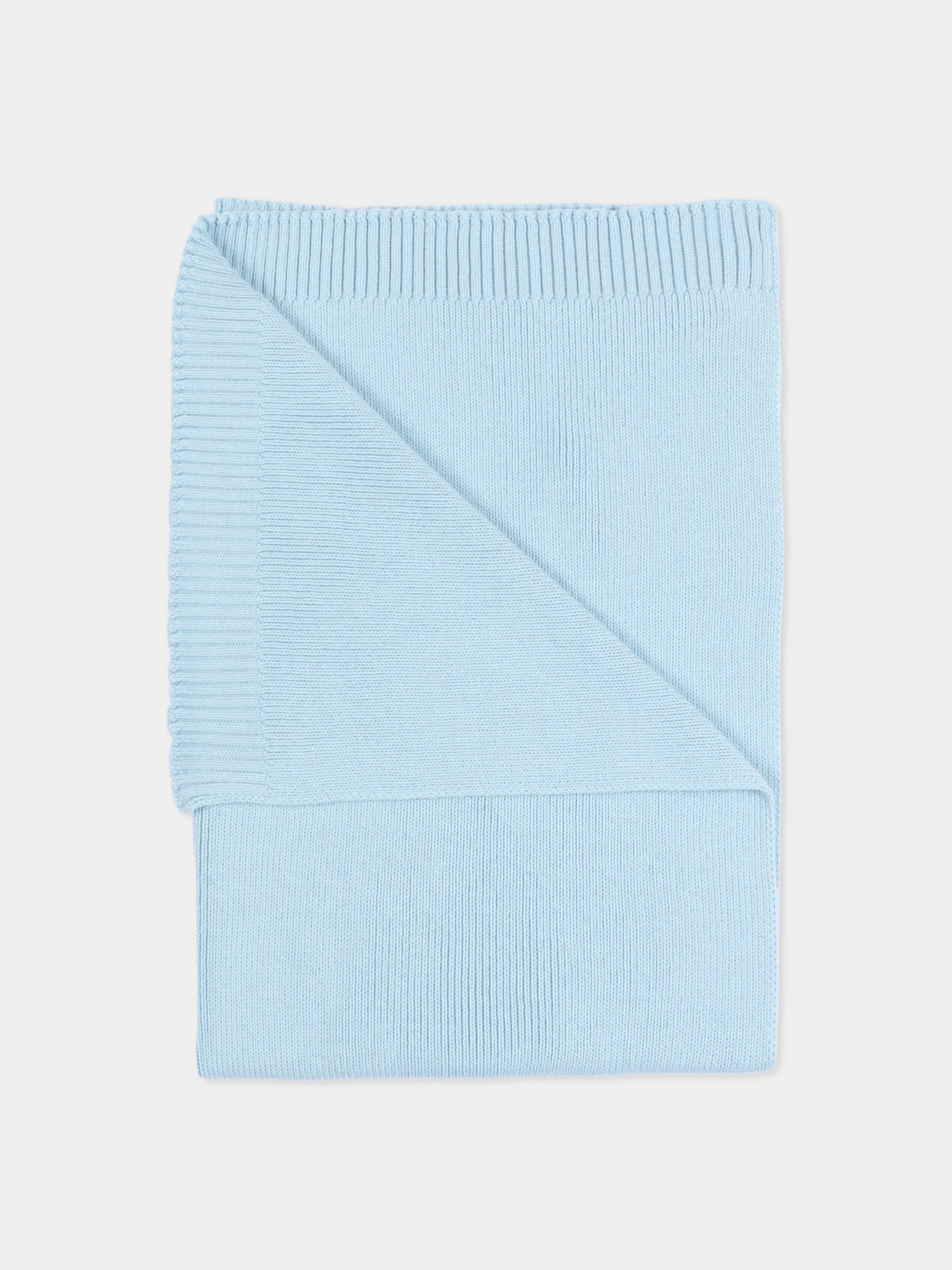 Completo sportivo celeste per neonato con coperta,Stone Island Junior,L1S16 M200001 S0917 - V0041