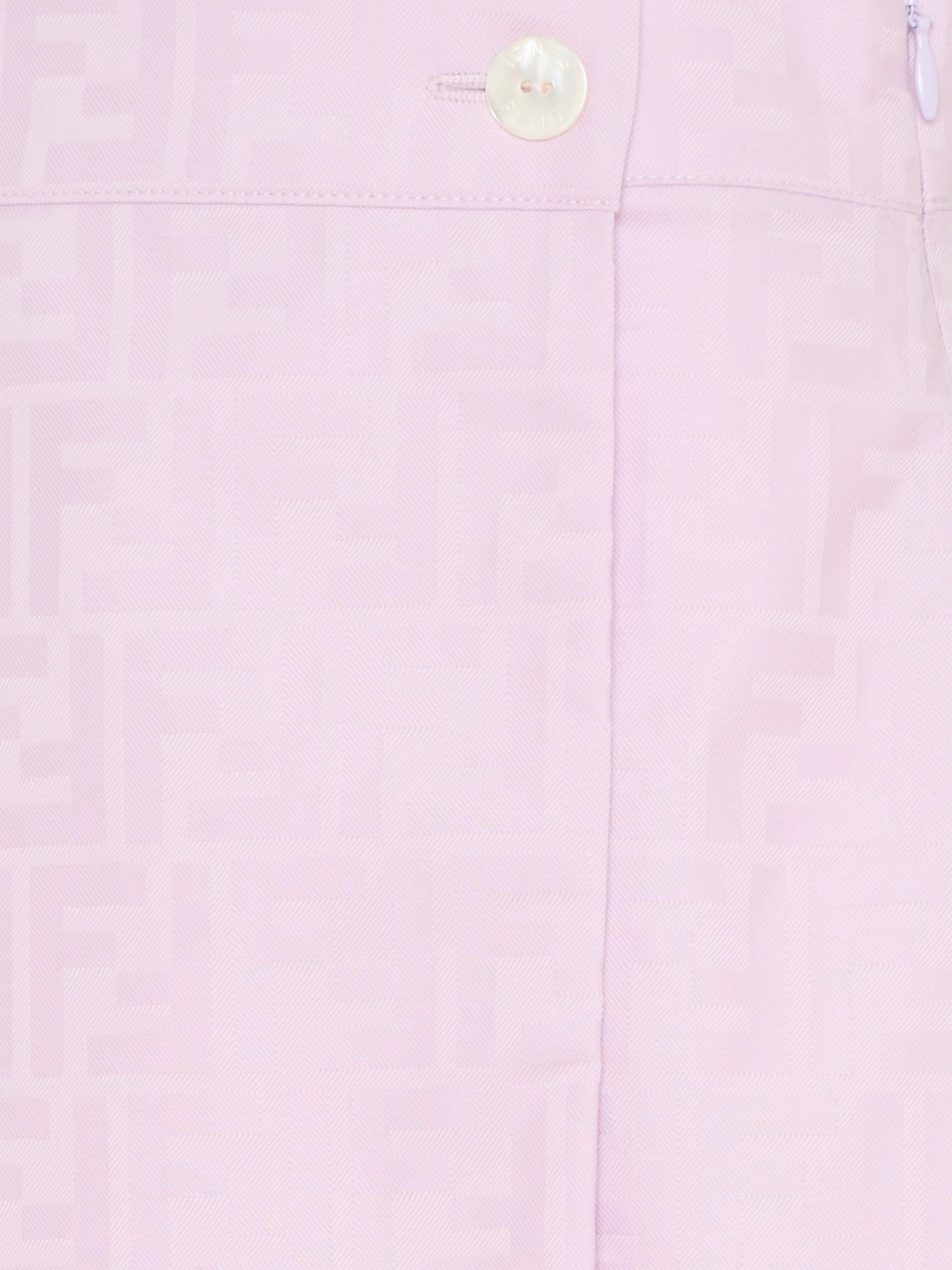 Gonna lilla per bambina con FF,Fendi Kids,JFE201 AS64 F0F5U