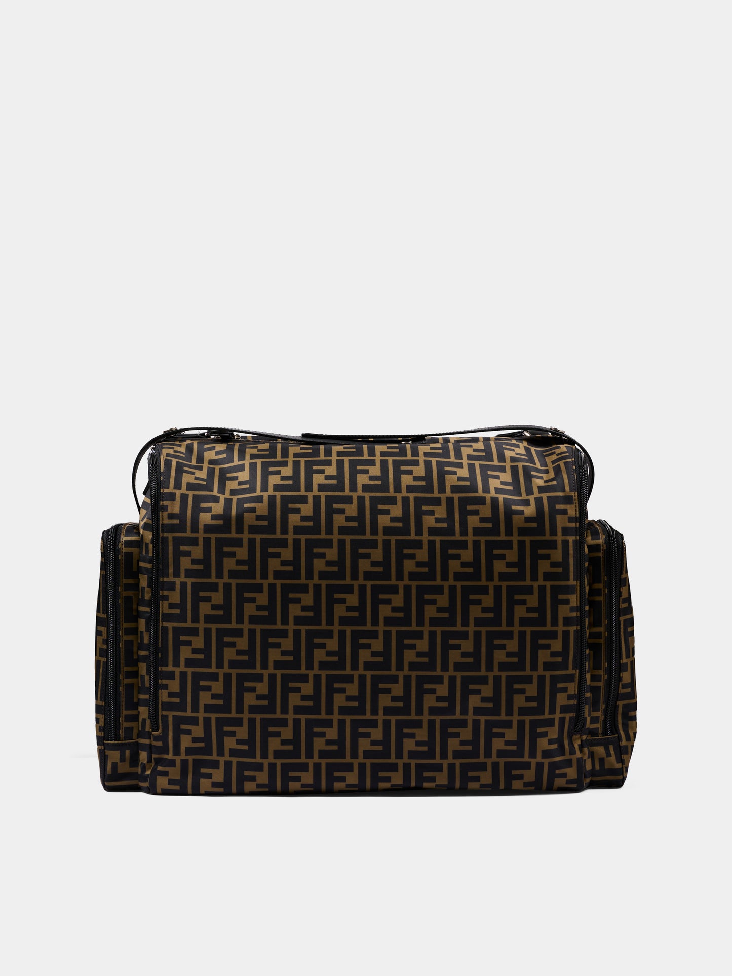 Brown changing bag for babykis with FF