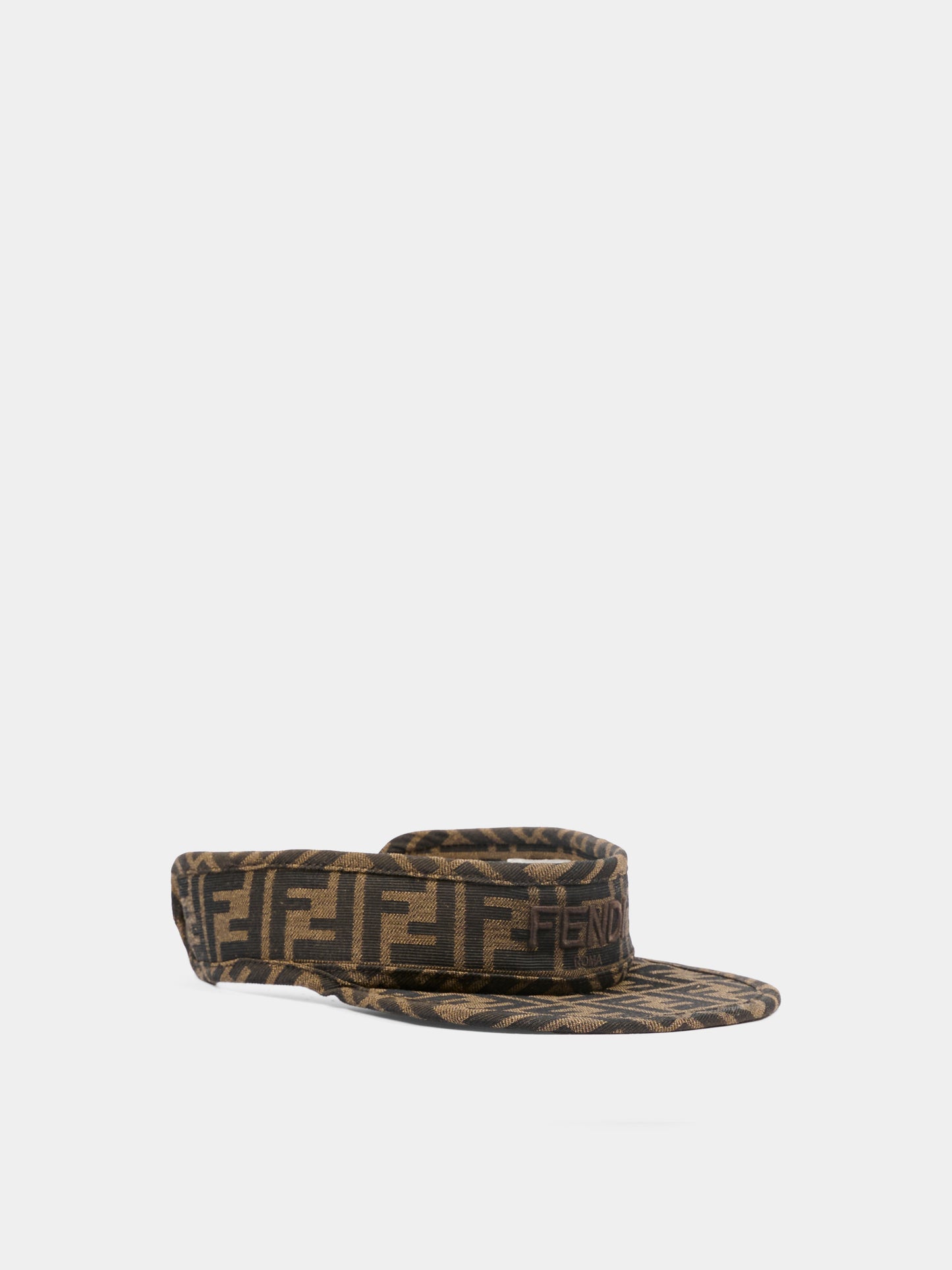 Cappello marrone per bambini con FF,Fendi Kids,JUP083 AWF5 F0VAT