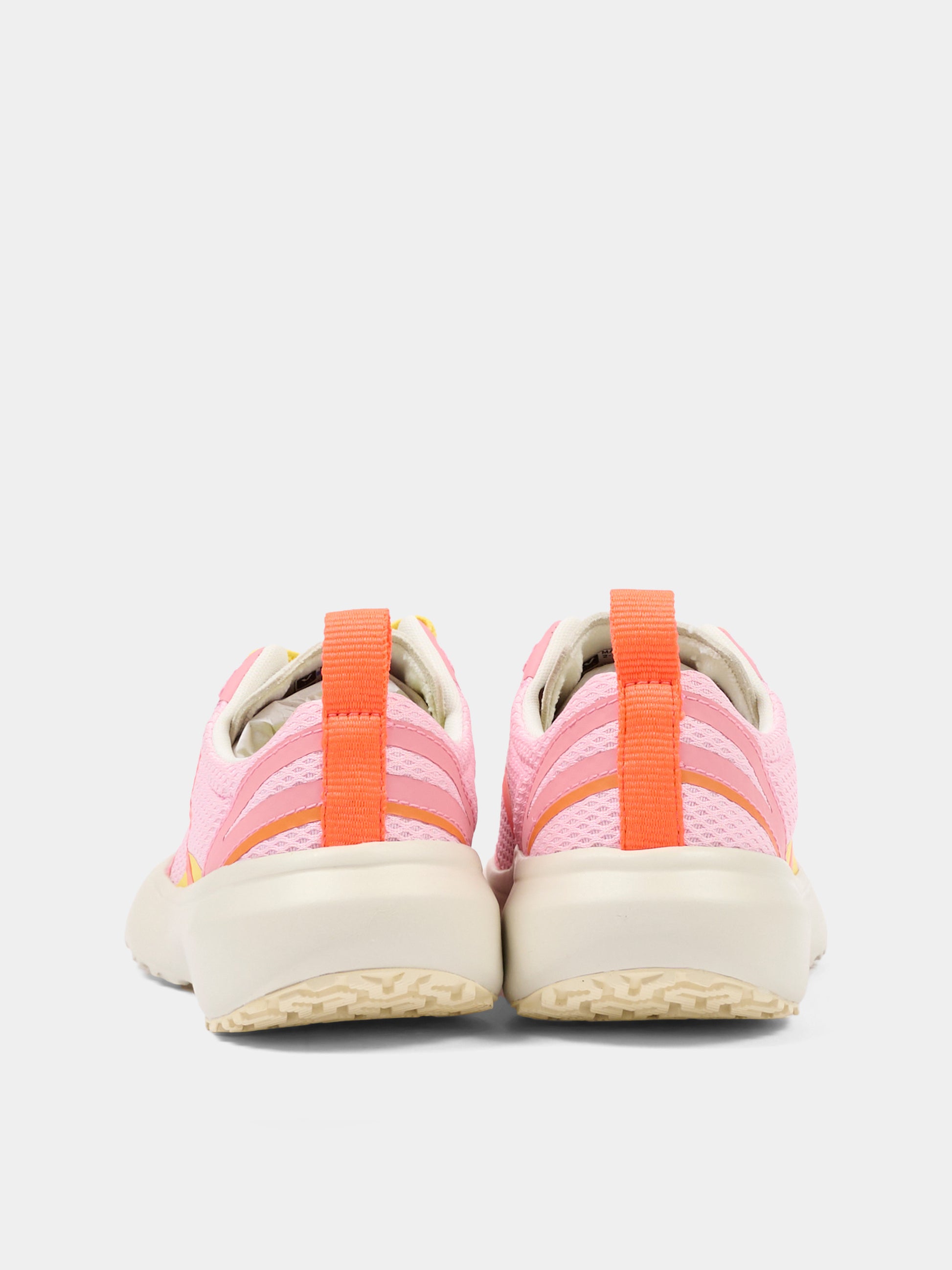 Sneakers rosa per bambina con logo,Veja,YL1821526C
