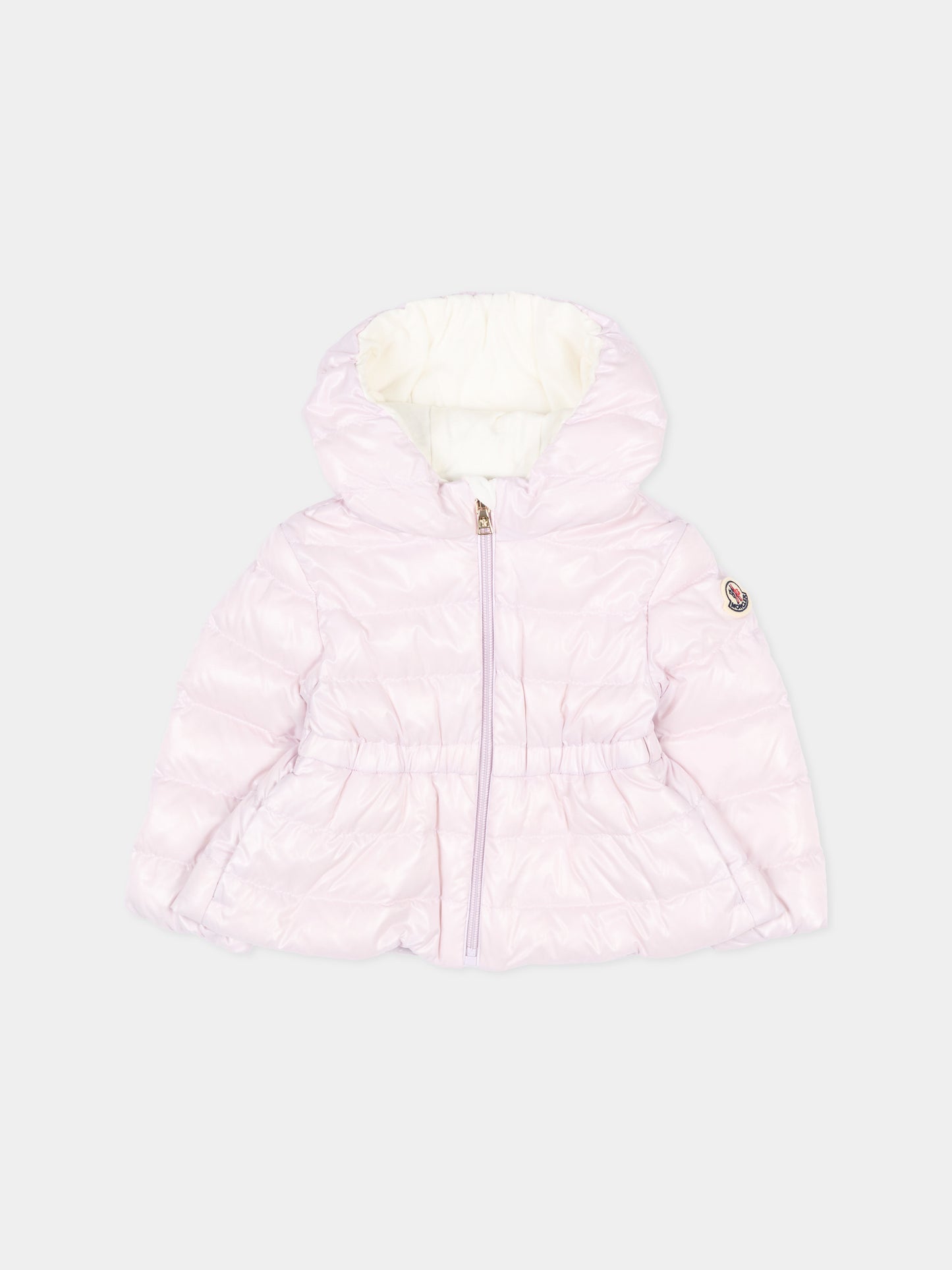 Piumino lilla  Pinar  per neonata,Moncler Kids,L1951 1A00009 597Z8 509