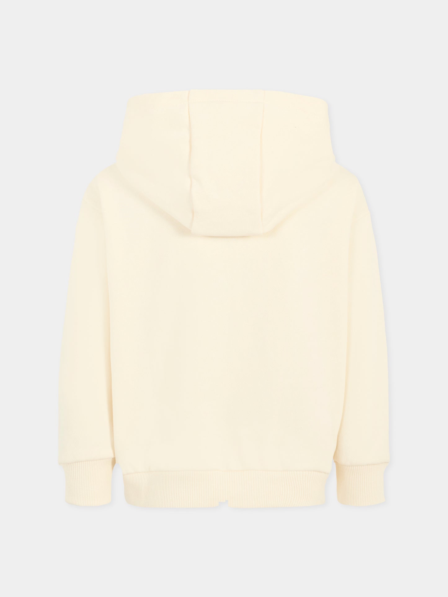 Felpa beige per bambino con frutta,Kenzo Kids,K61179 21G