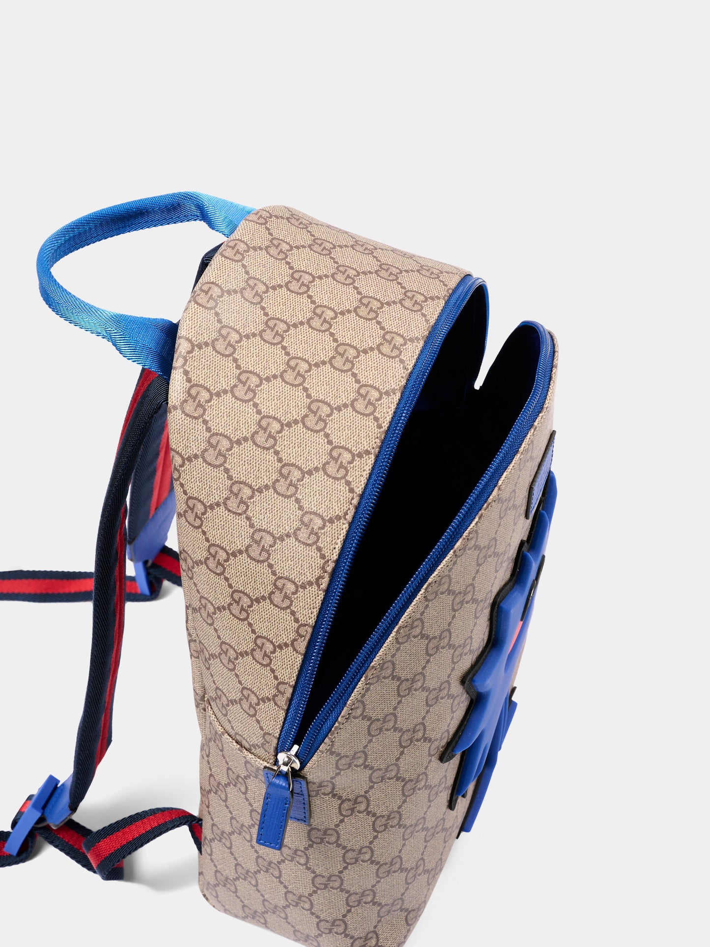 Zaino beige per bambini con Mr. Sneeze,Gucci Kids,851222 FAFO8 9857