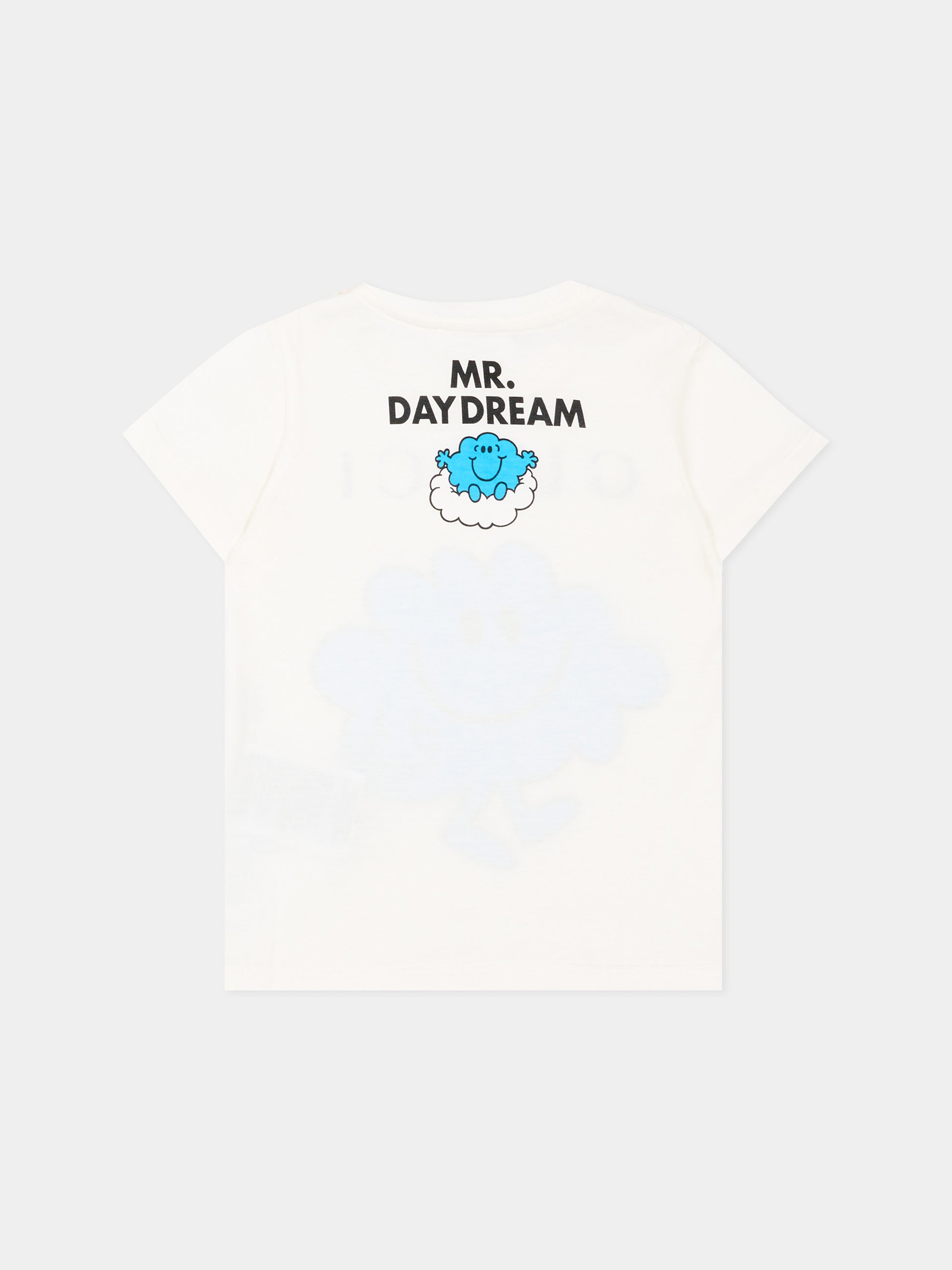 T-Shirt bianca per neonati con stampa,Gucci Kids,834576 XJHPX 9214