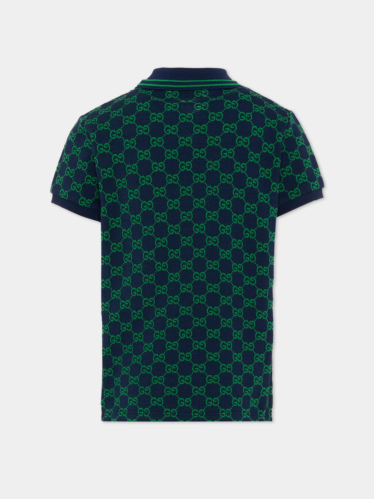 Multicolor GG polo for Kids