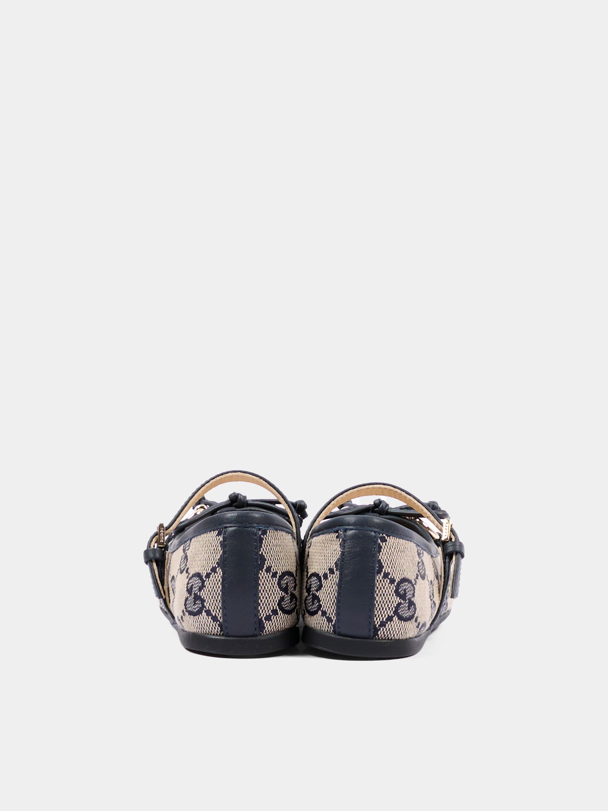 Ballerine beige per bambina con monogram,Gucci Kids,856589 HWK20 4041