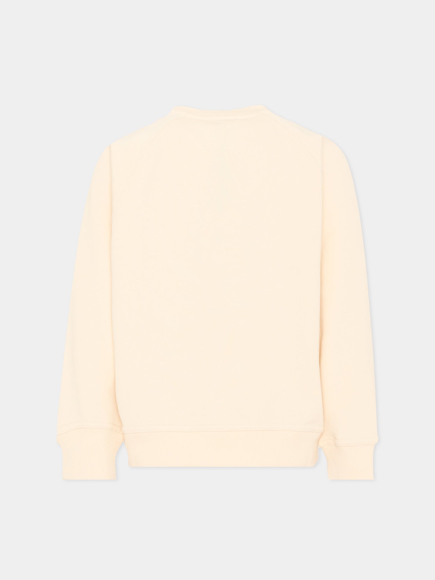 Felpa beige per bambini con panda,Kenzo Kids,K61657 208