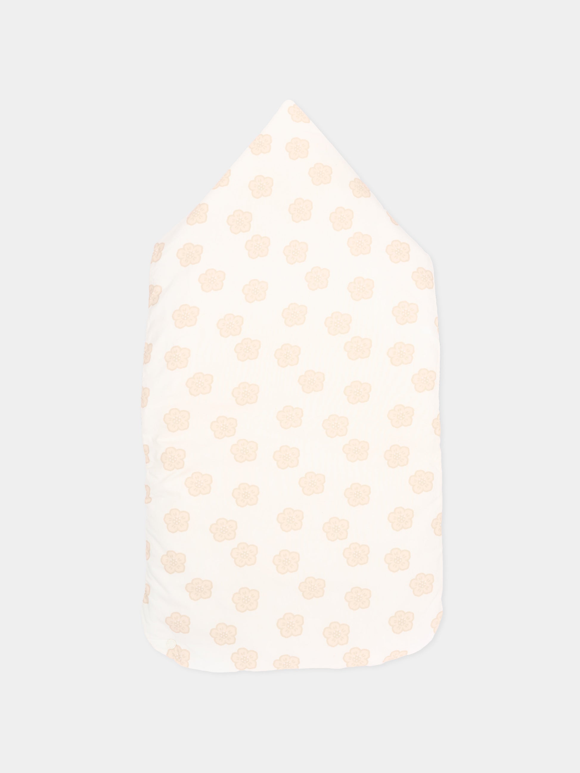 Sacco nanna bianco per neonati con fiori Boke,Kenzo Kids,K61825 117