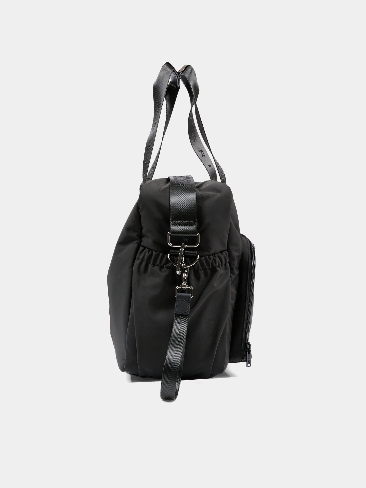 Borsa mamma nera per neonati con logo,Kenzo Kids,K61828 095