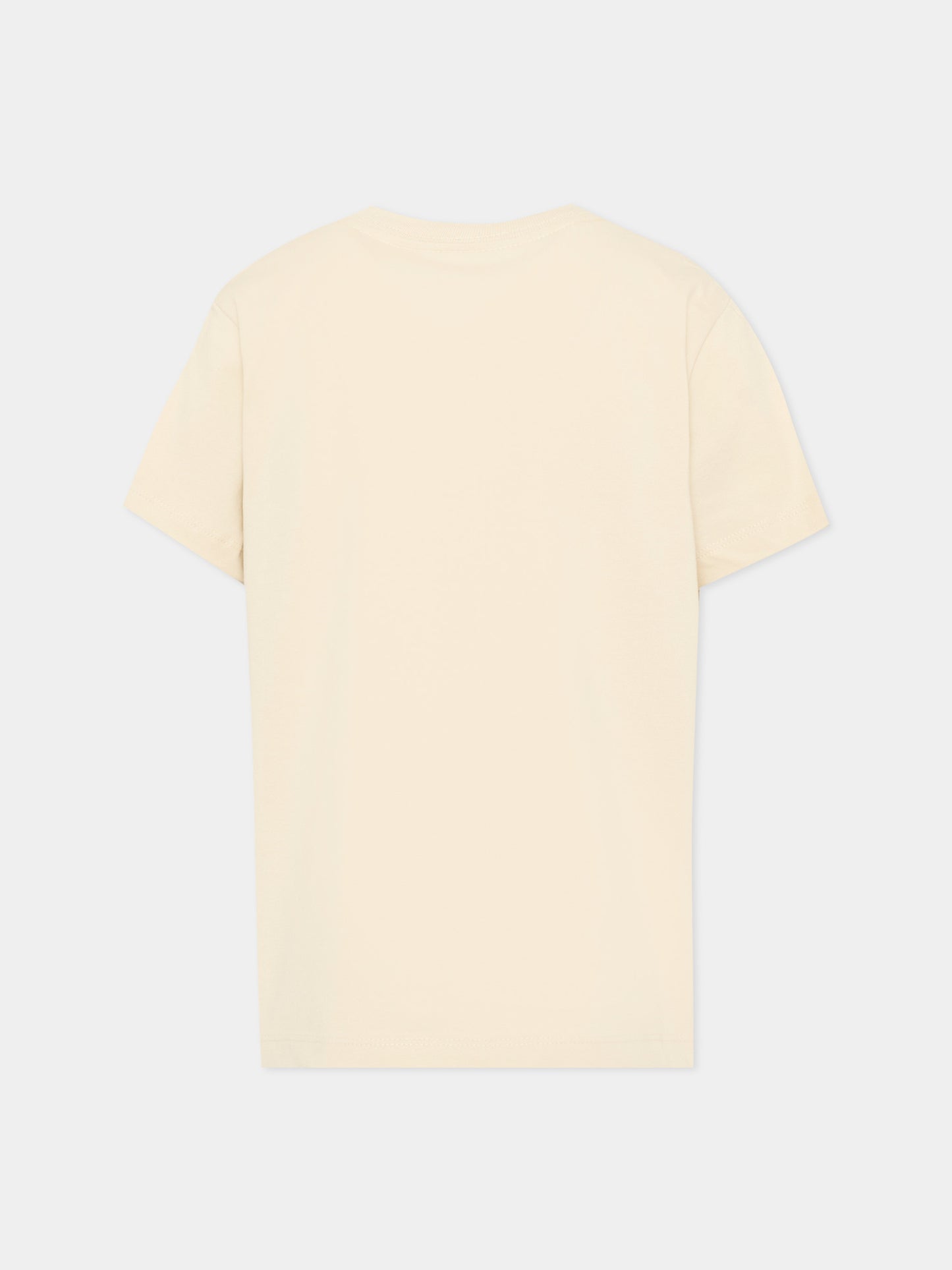 T-shirt beige Rame per bambino con palme,Molo,1S26A202 9813