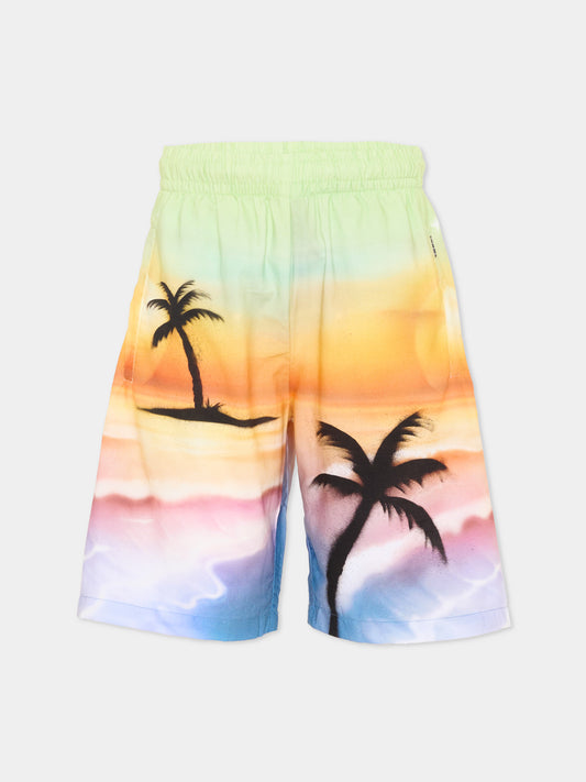 Shorts multicolor Adi per bambino,Molo,1S26H111 9895