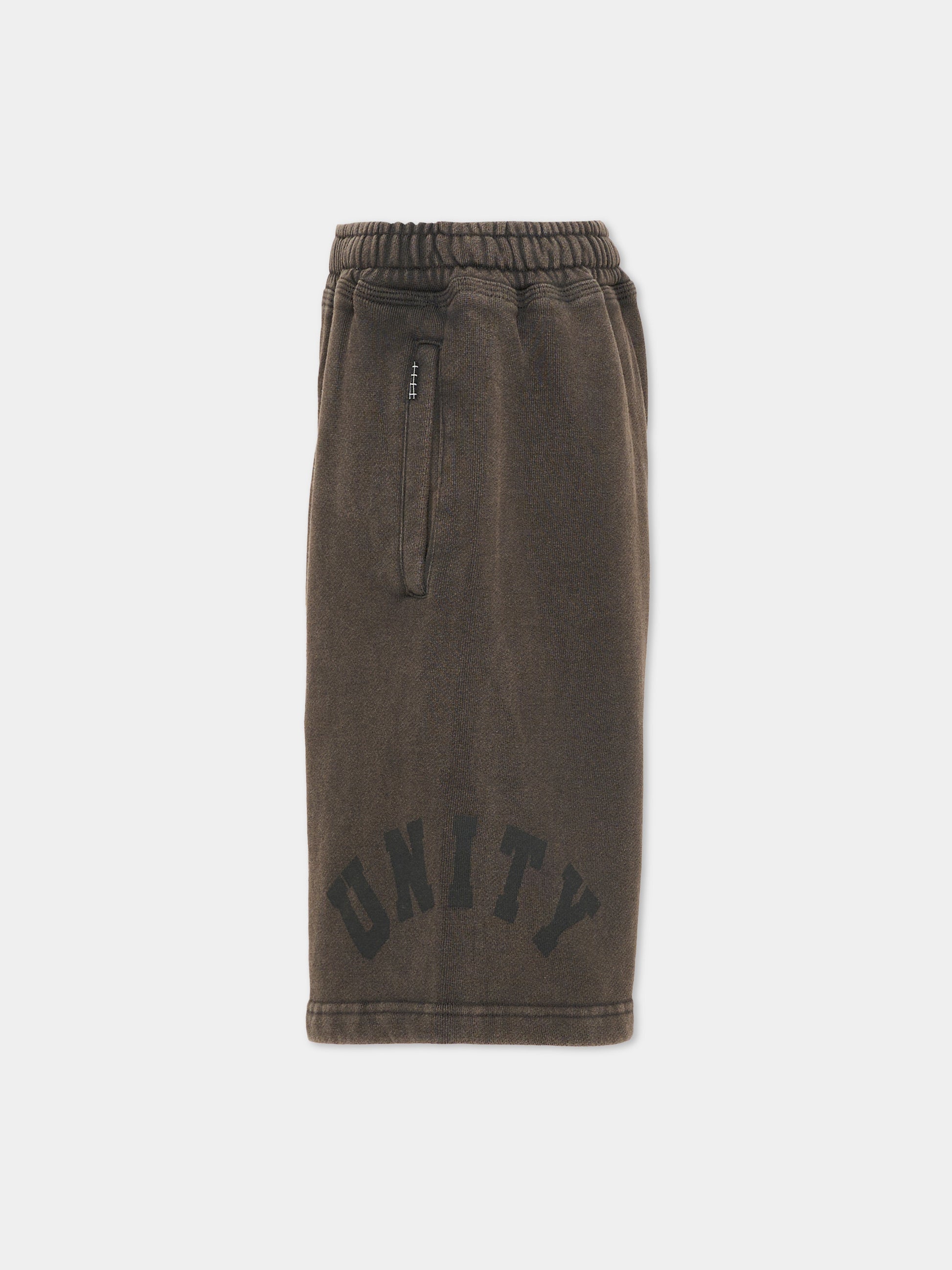 Shorts Addami grigi per bambino con scritta,Molo,1S26H202 5619