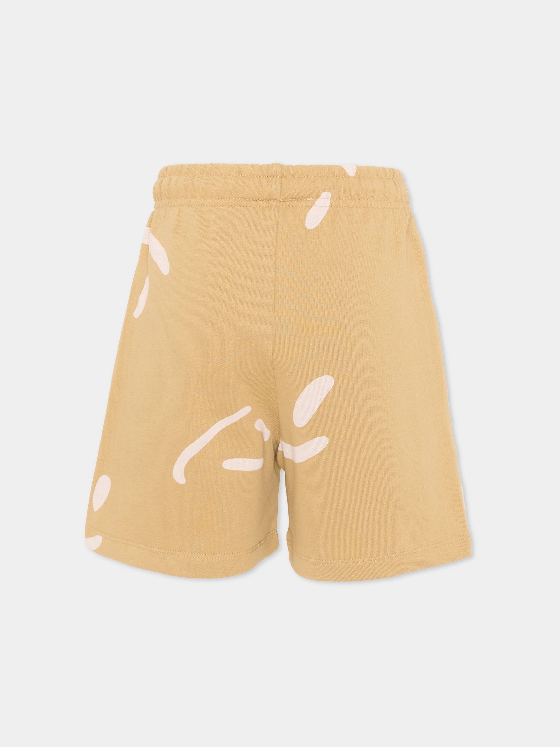 Shorts sportivi beige Amil per bambino con stampa,Molo,1S26H206 9594