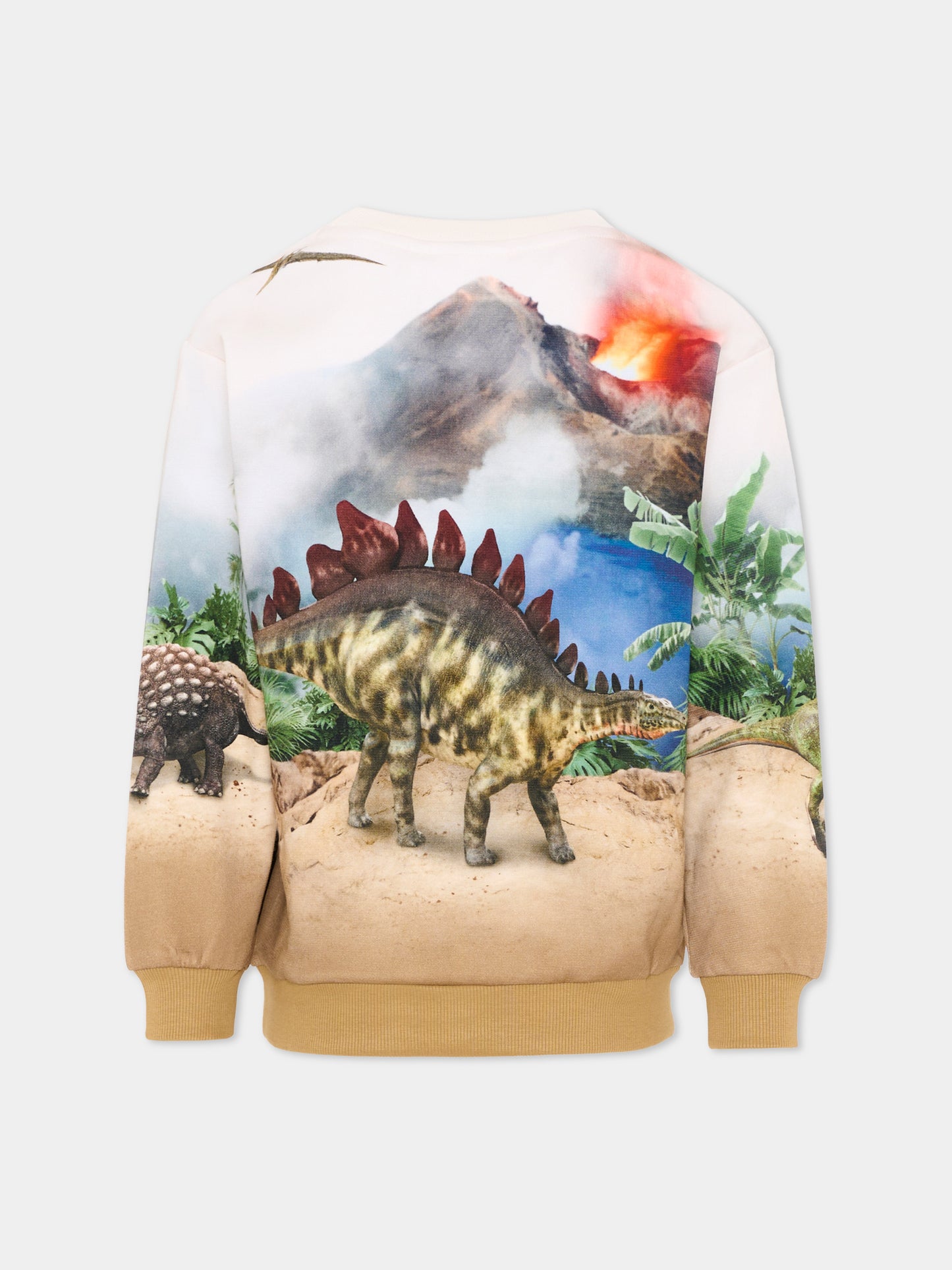 Felpa multicolor Miksi per bambino con dinosauri,Molo,1S26J205 9900