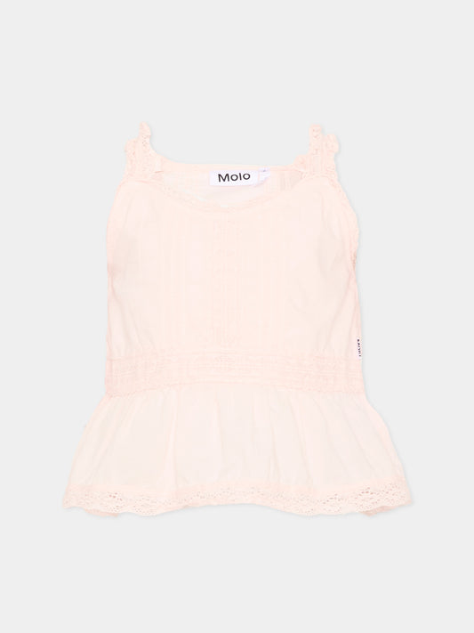 Top rosa Roanna per bambina,Molo,2S26C403 5647