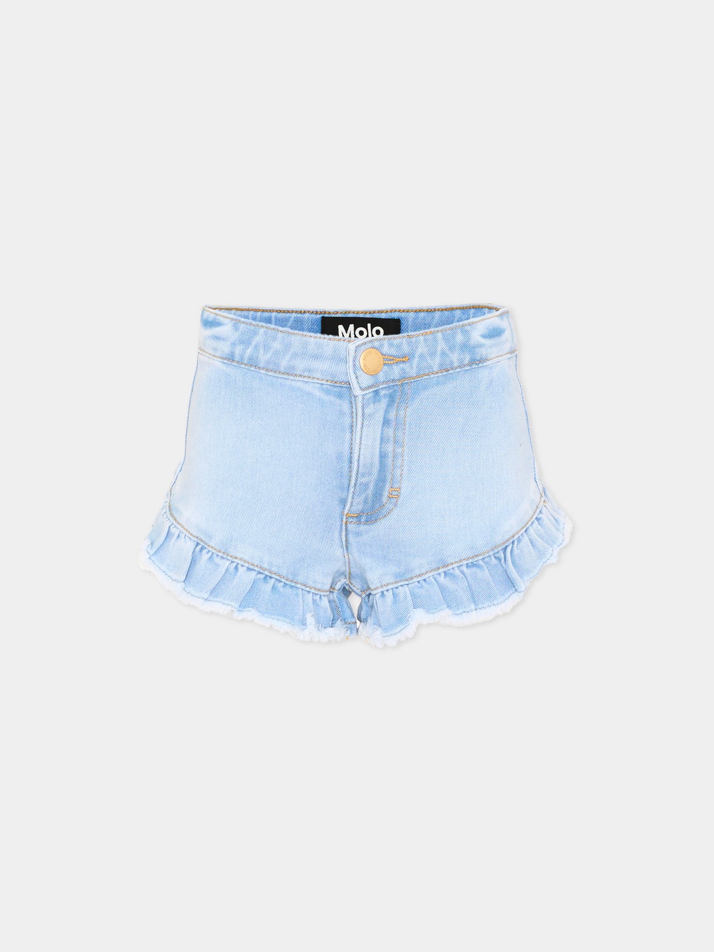 Shorts denim Agnetha per bambina,Molo,2S26H112 9484