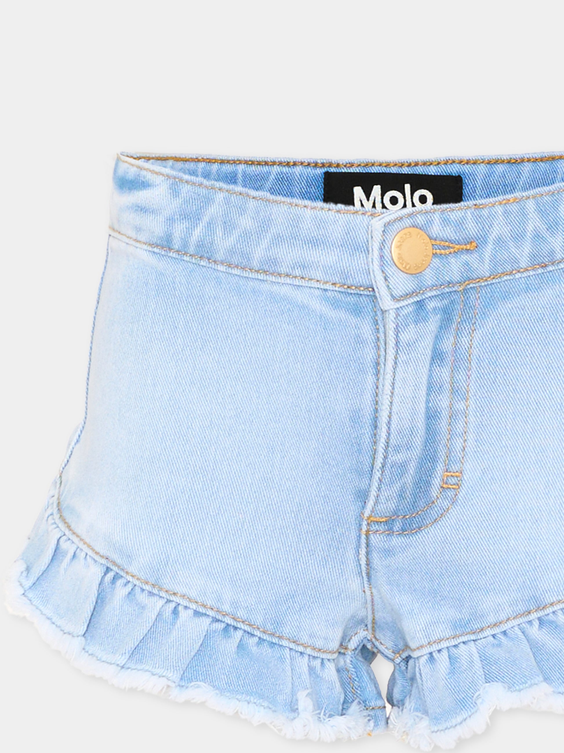 Shorts denim Agnetha per bambina,Molo,2S26H112 9484