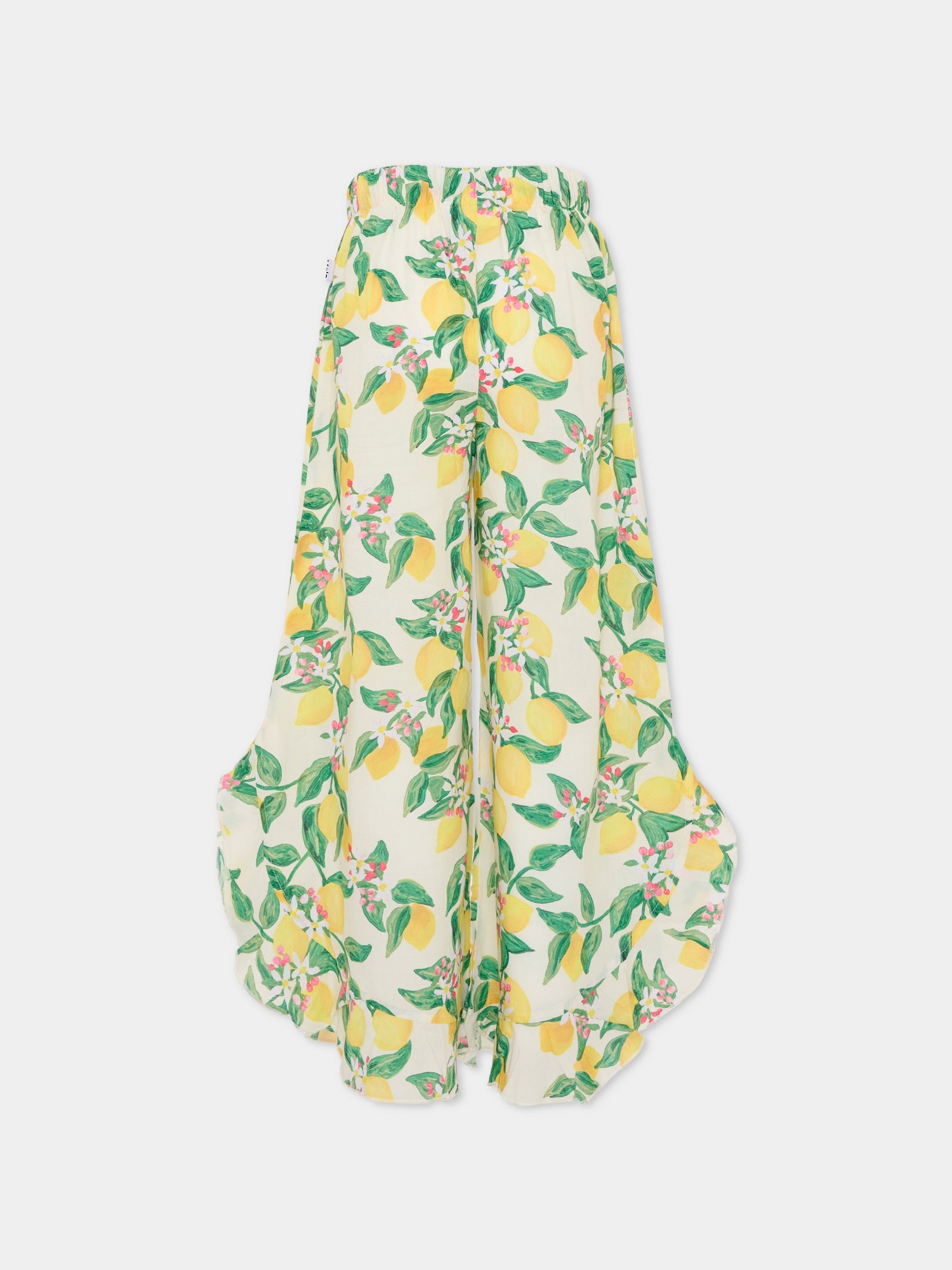 Copricostume Aretha multicolor per bambina con limoni,Molo,2S26I104 9505