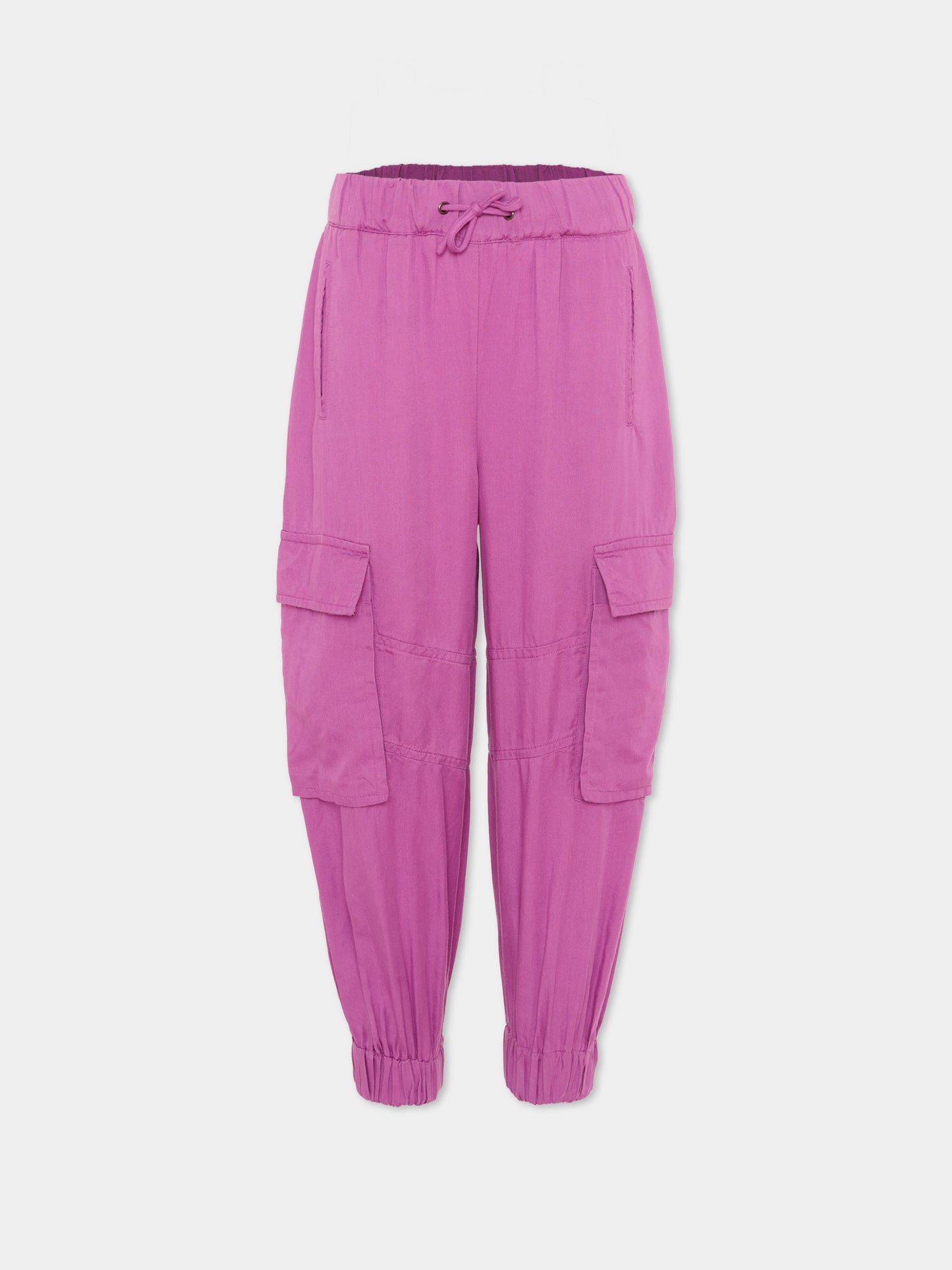 Pantaloni Aliki viola per bambina,Molo,2S26I106 5627