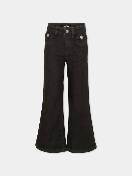 Jeans nero Atla per bambina,Molo,2S26I114 5619