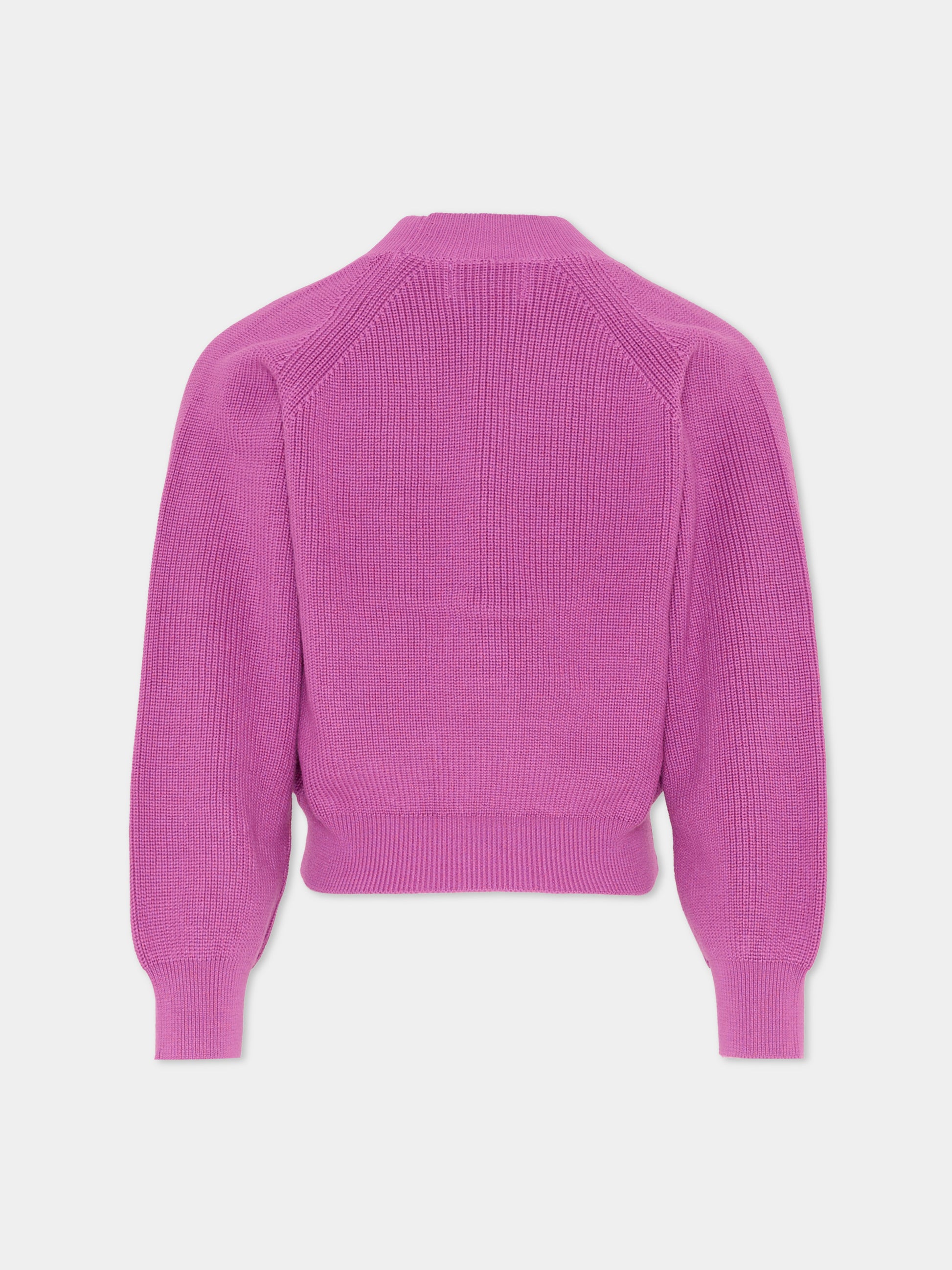 Cardigan Gilberta viola per bambina,Molo,2S26K302 5627