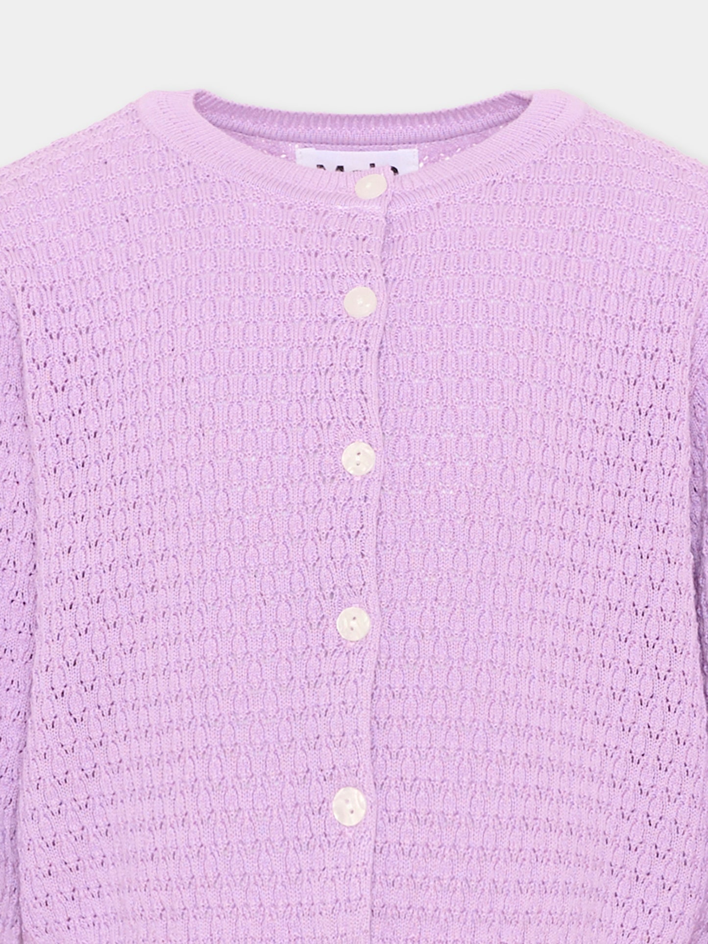 Cardigan lilla Georgina per bambina,Molo,2S26K310 5640