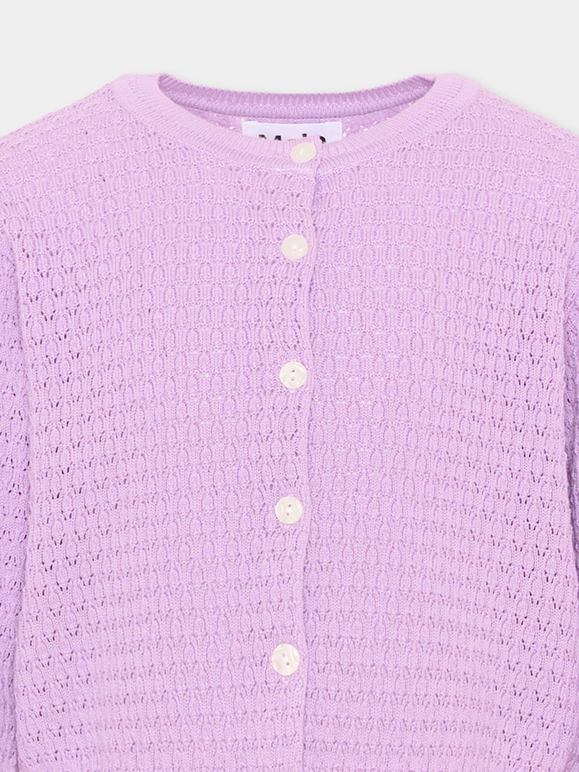 Cardigan lilla Georgina per bambina,Molo,2S26K310 5640