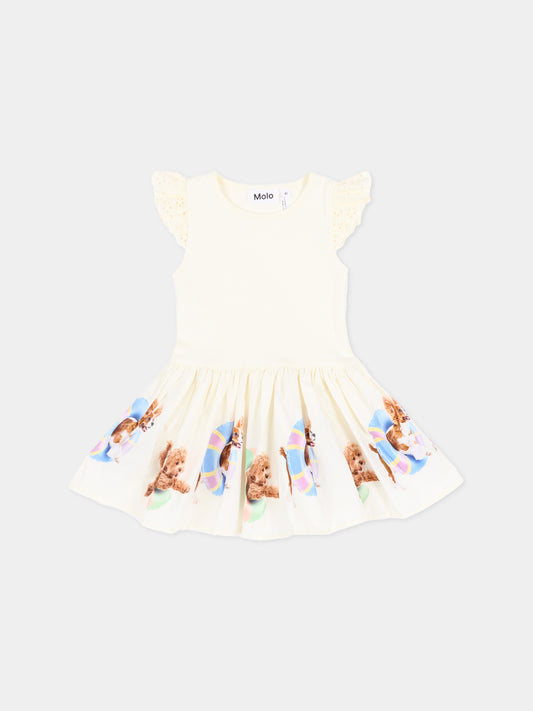 Vestito avorio Cimi per neonata,Molo,4S26E116 5666