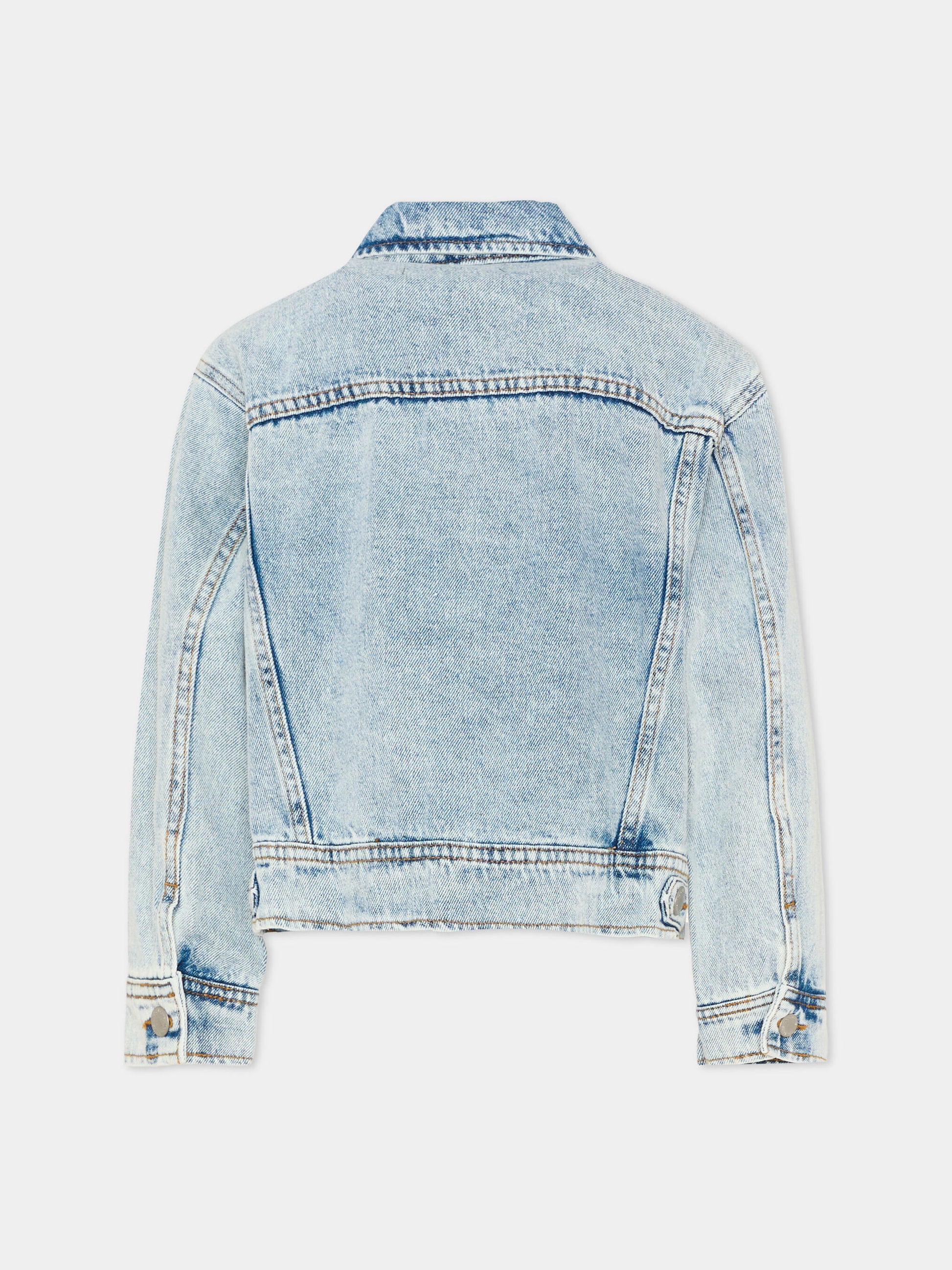 Giubbotto denim Hipolito per bambini,Molo,5S26M301 5457