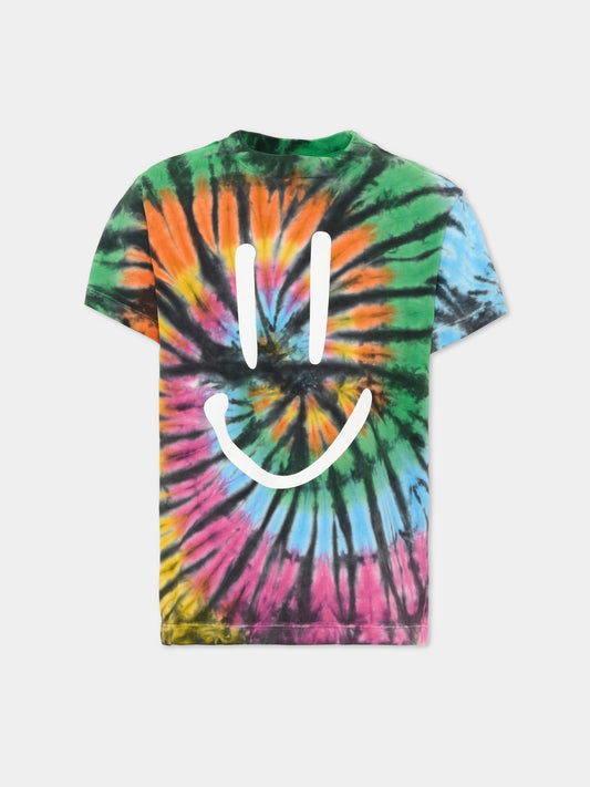 T-shirt multicolor per bambini con smile,Molo,6S26A212 5986