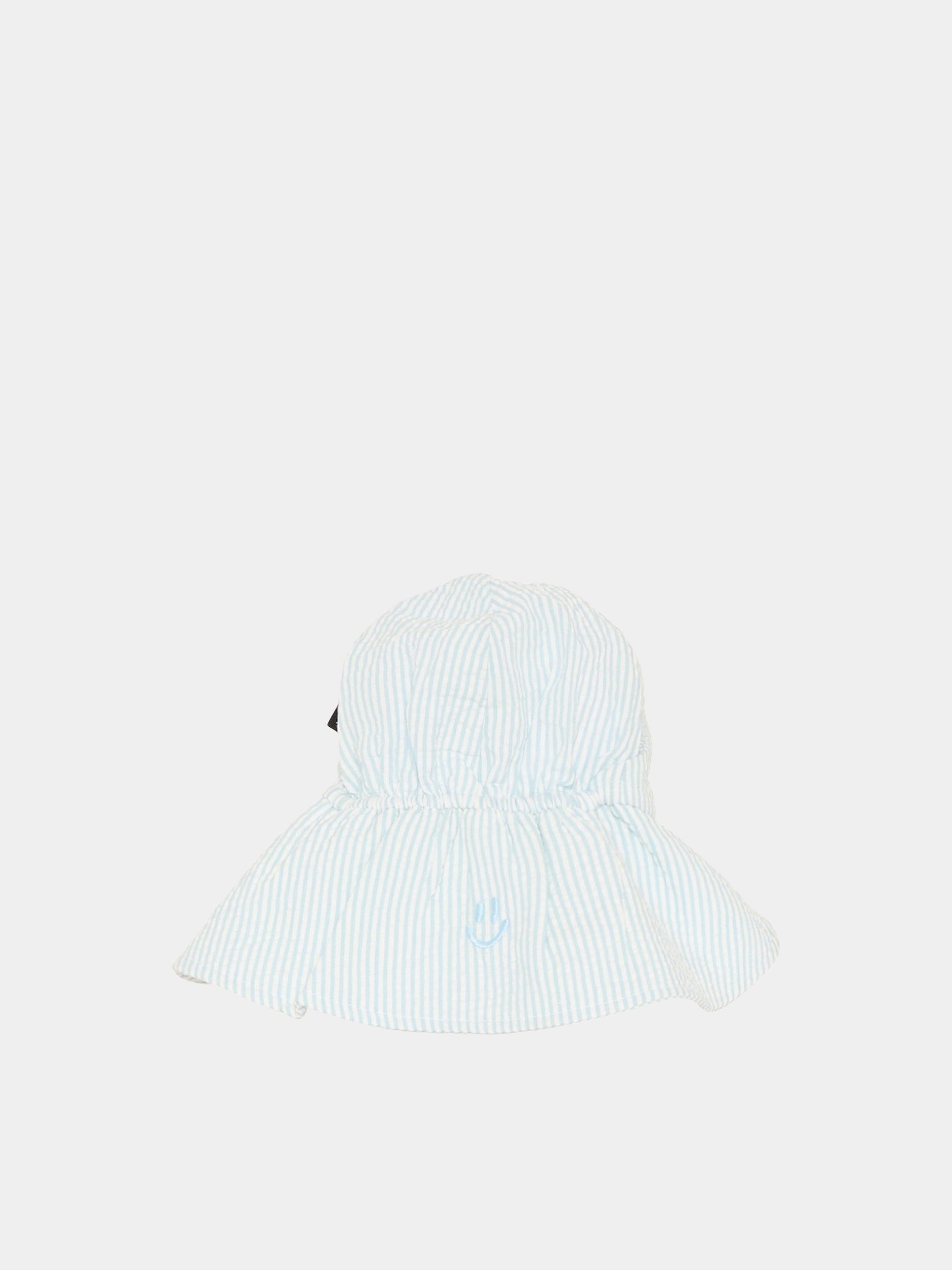 Cappello celeste Neo per neonato a righe,Molo,7S26T203 9568