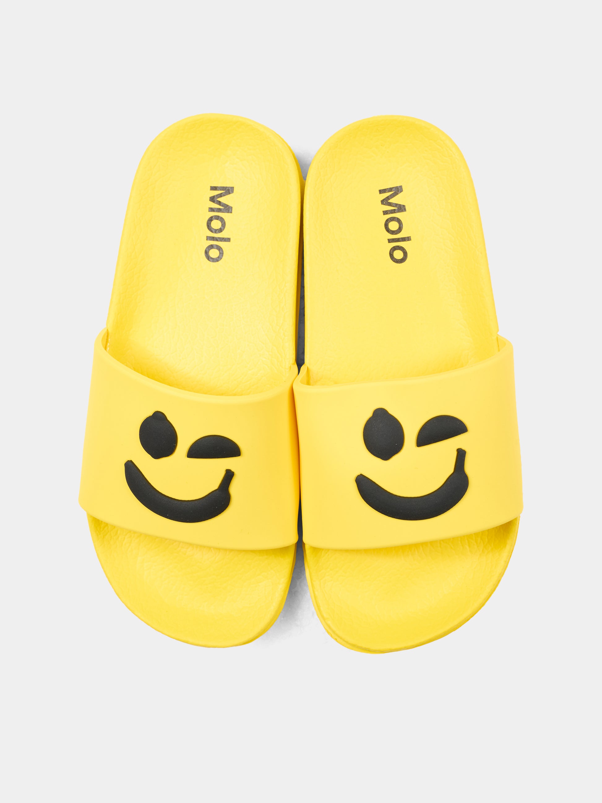 Ciabatte Zhappy gialle per bambini con smile,Molo,7S26U201 5596