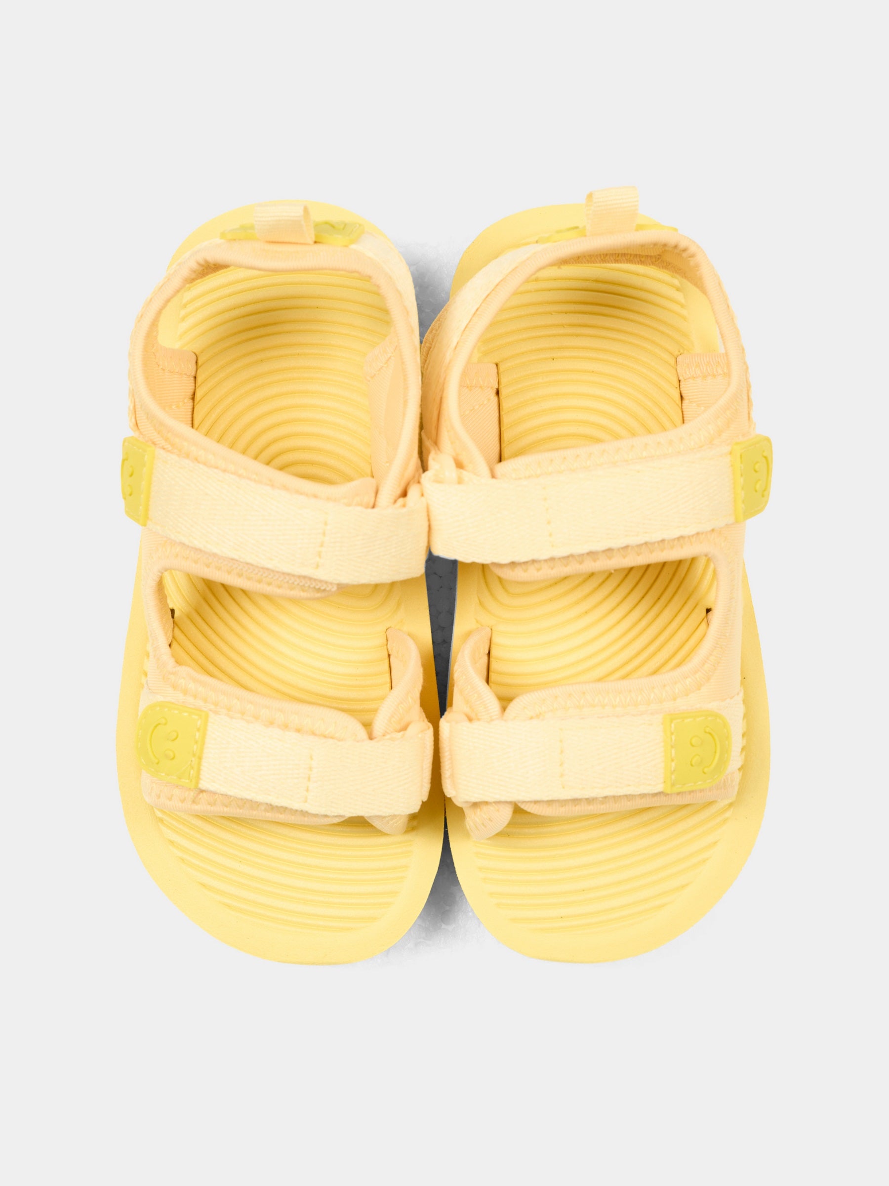 Sandali gialli per neonati e bambini con logo,Molo,7S26U301 5595