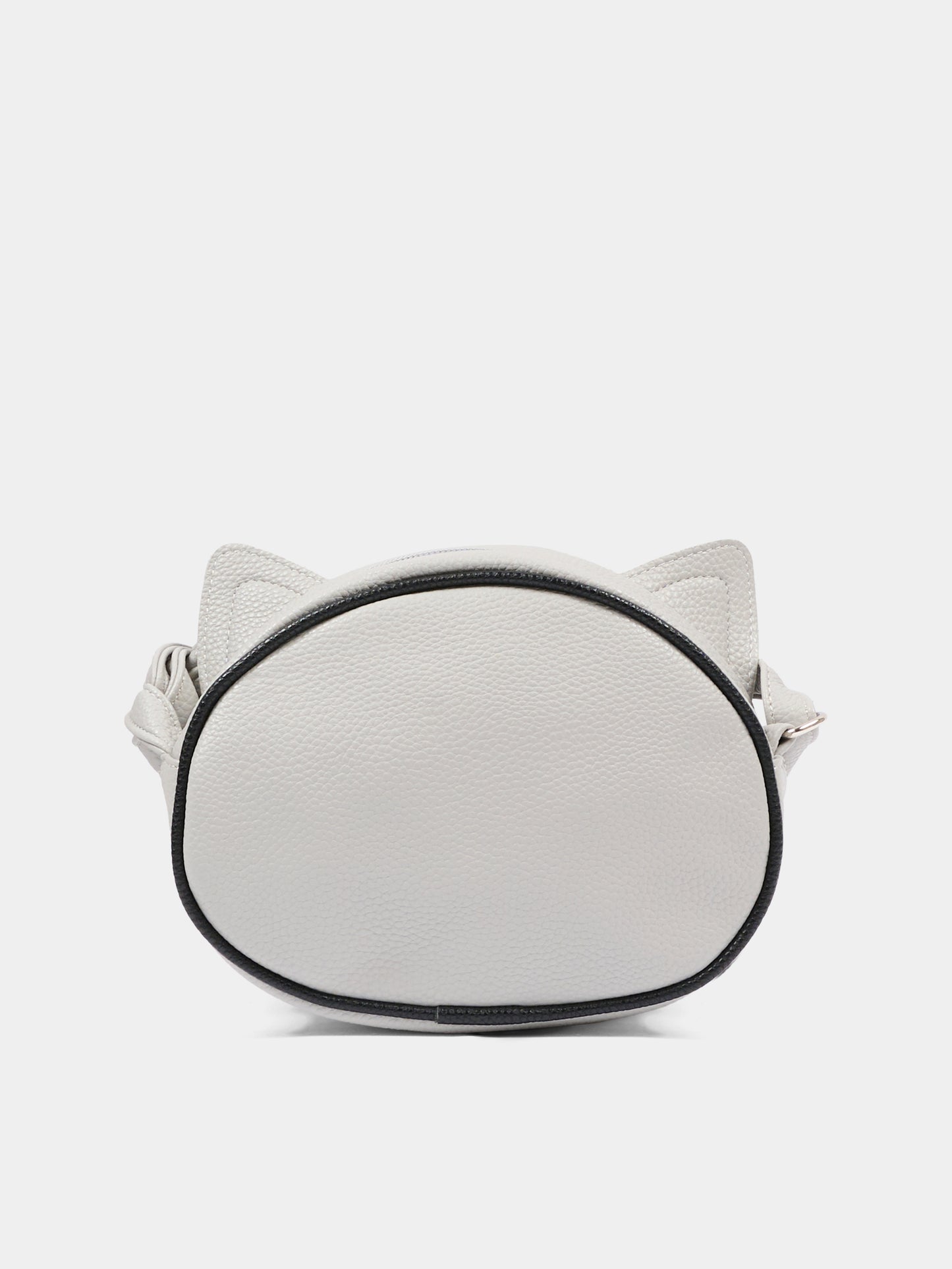 Borsa grigia per bambina con gatto,Molo,7S26V109 0297