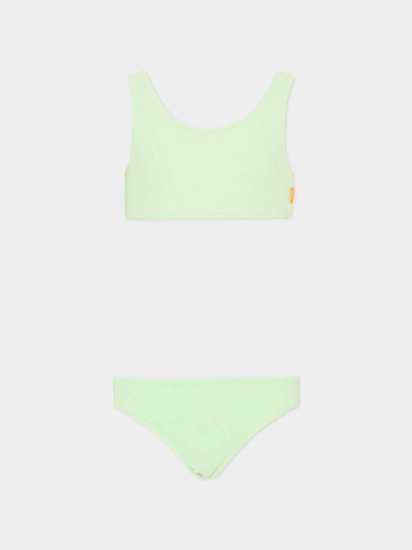 Bikini Nola Crepe verde per bambina,Molo,8S26P106 5610