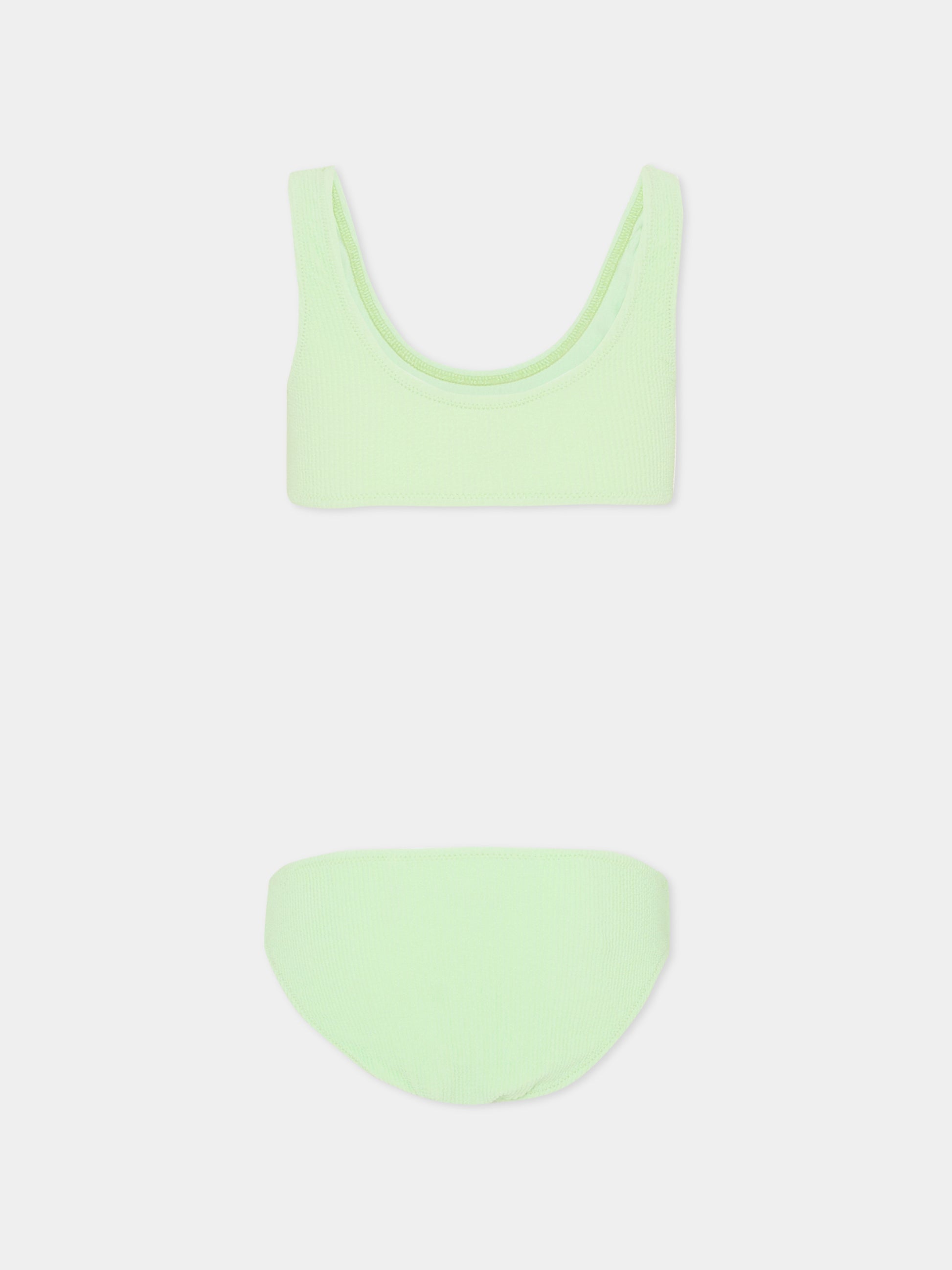 Bikini Nola Crepe verde per bambina,Molo,8S26P106 5610