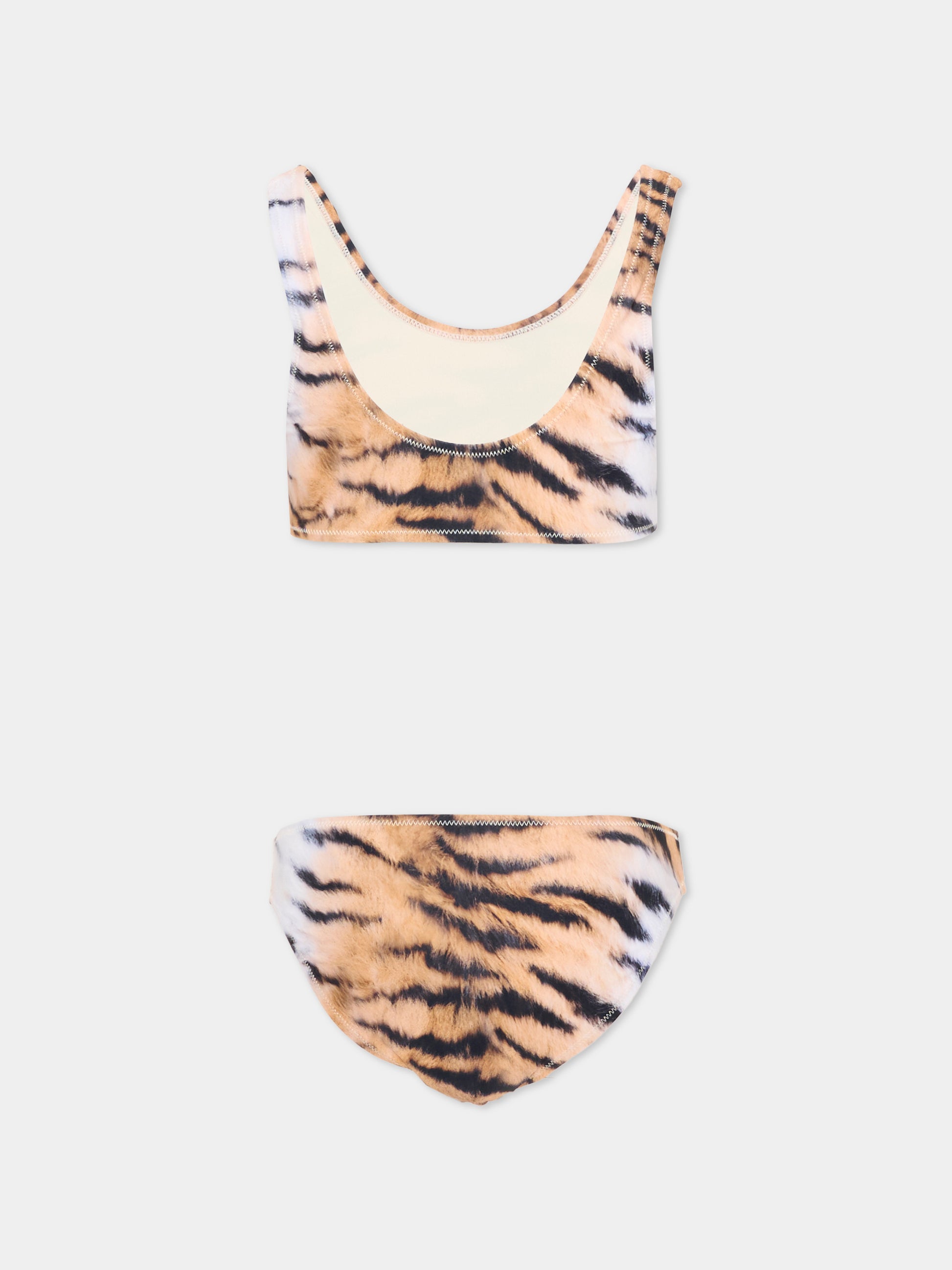 Bikini multicolor Nola per bambina animalier,Molo,8S26P112 9534