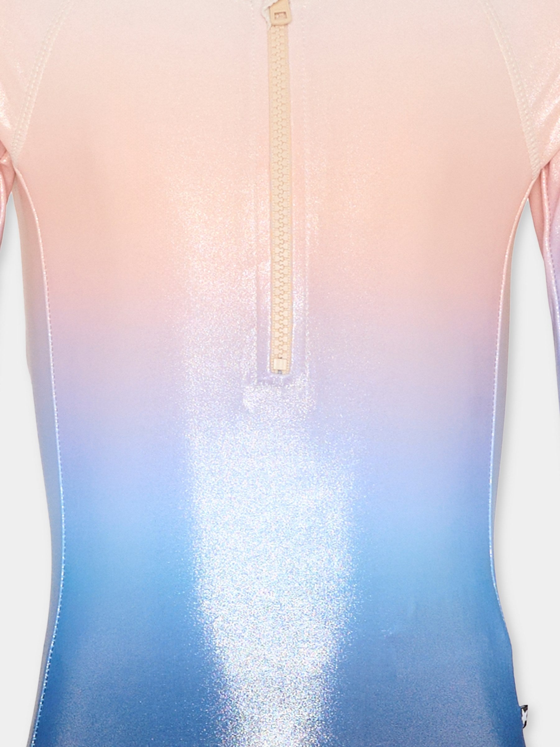 Costume intero Anti UV Necky multicolor per bambina,Molo,8S26P517 5206