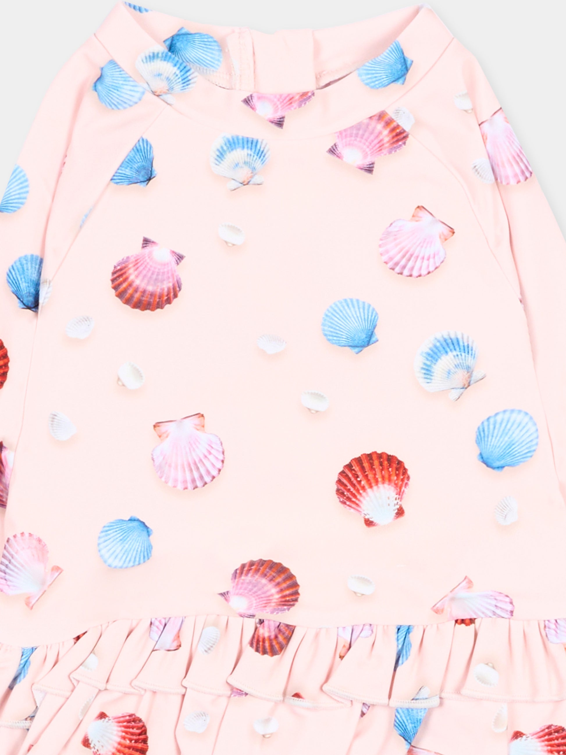 Anti UV rosa Narice per neonata con conchiglie,Molo,8S26P525 9529